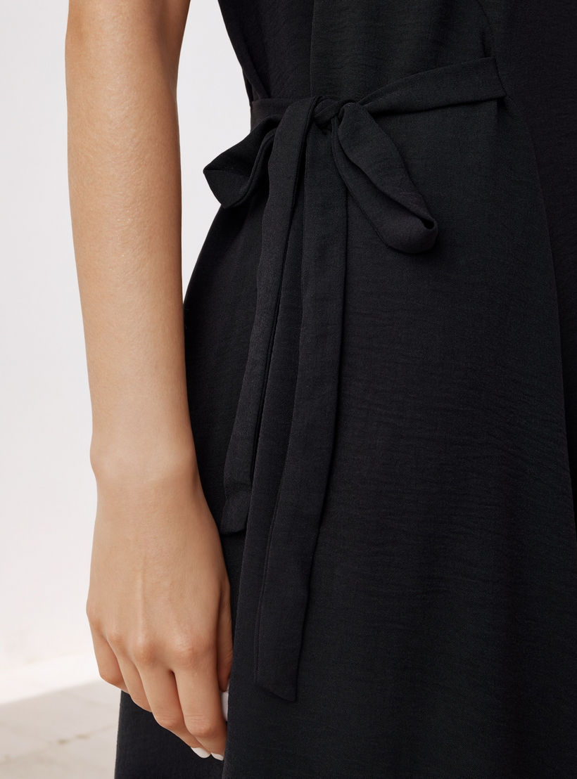 A-line Midi Side Tie-Up Dress-women-clothing-dresses-image-4
