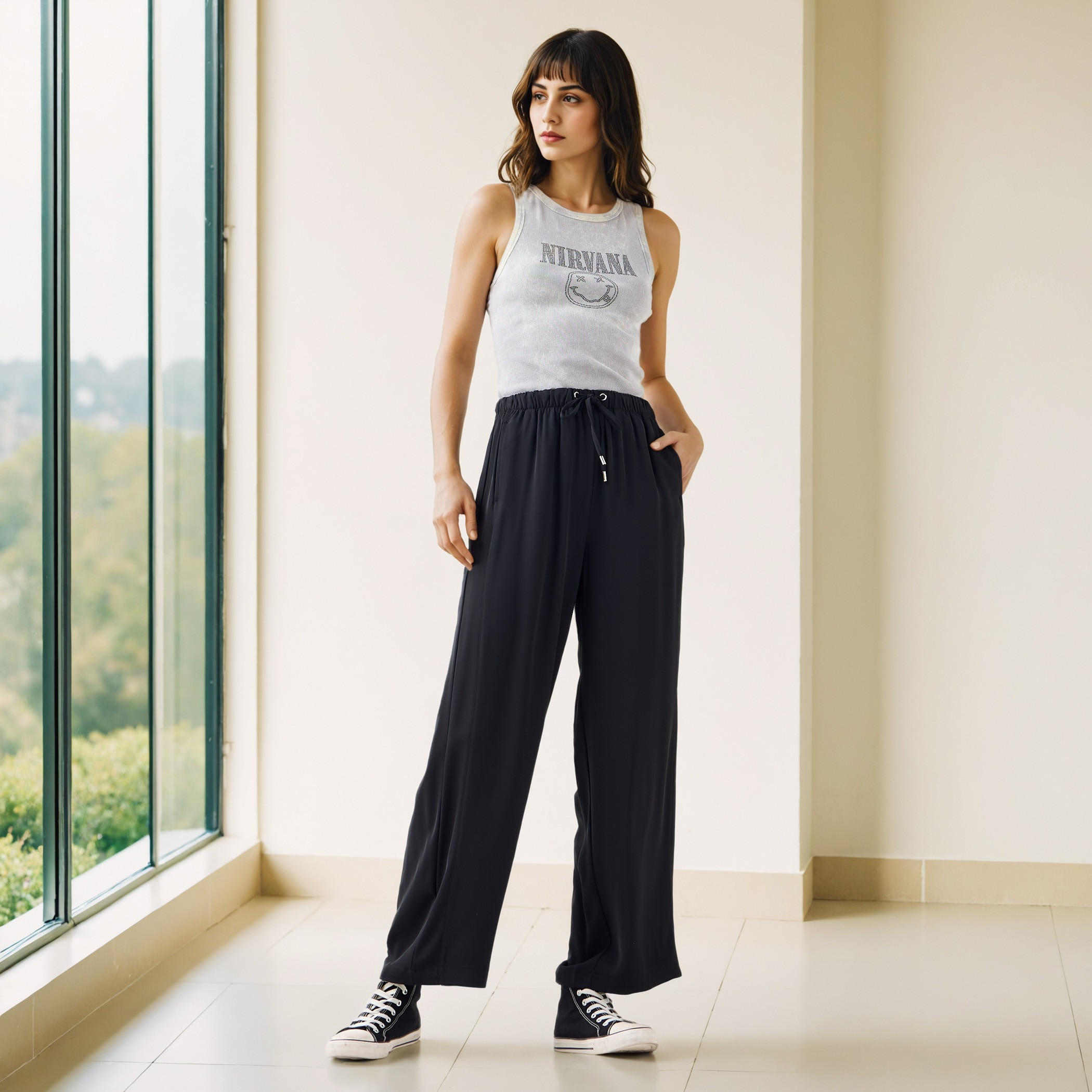 بنطلون واسع الساق بجيوب-women-clothing-bottoms-trousers-image-4