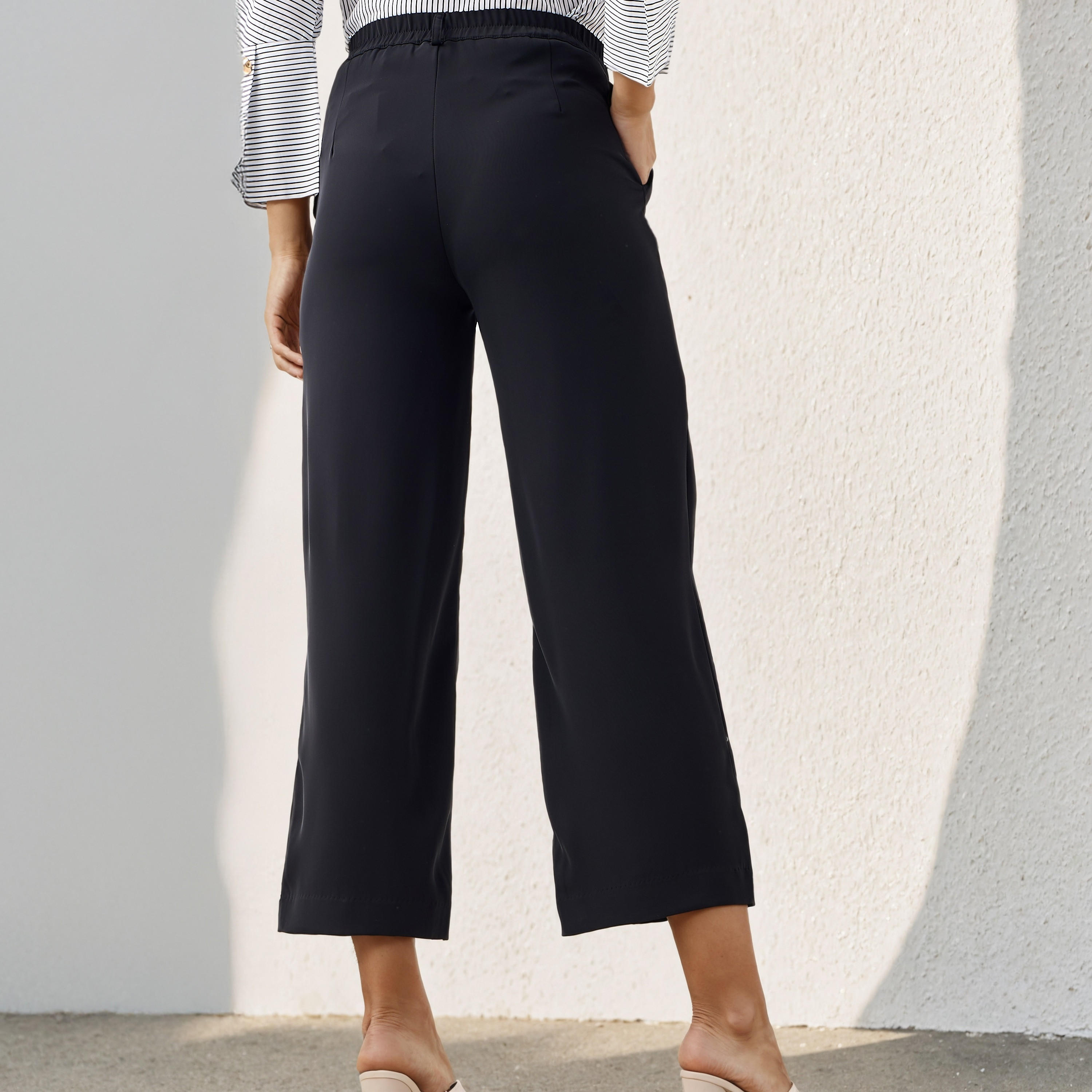بنطلون واسع الساق بكسرات-women-clothing-bottoms-trousers-image-3