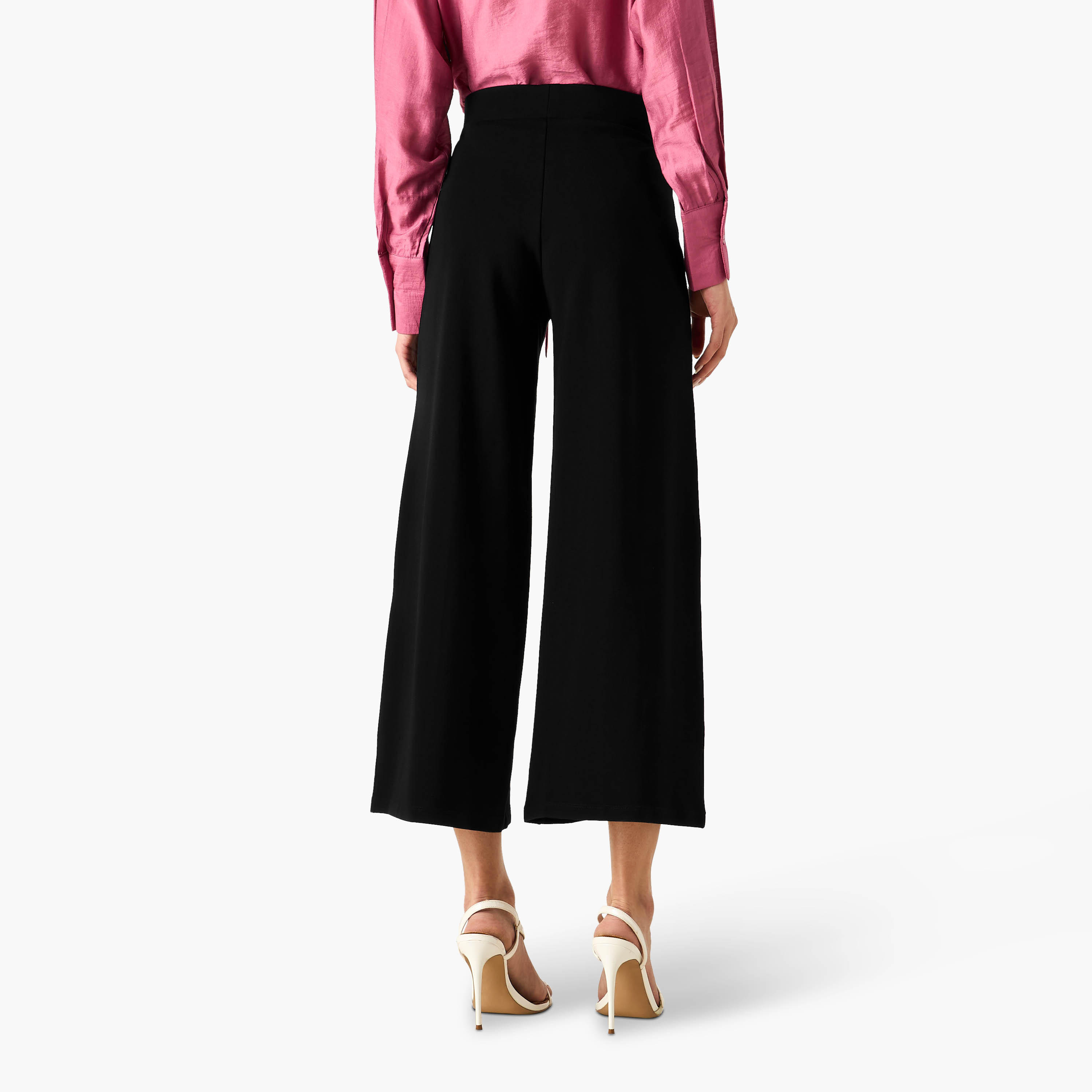 Pintuck Ponte Regular Fit Pants-women-clothing-bottoms-trousers-image-3