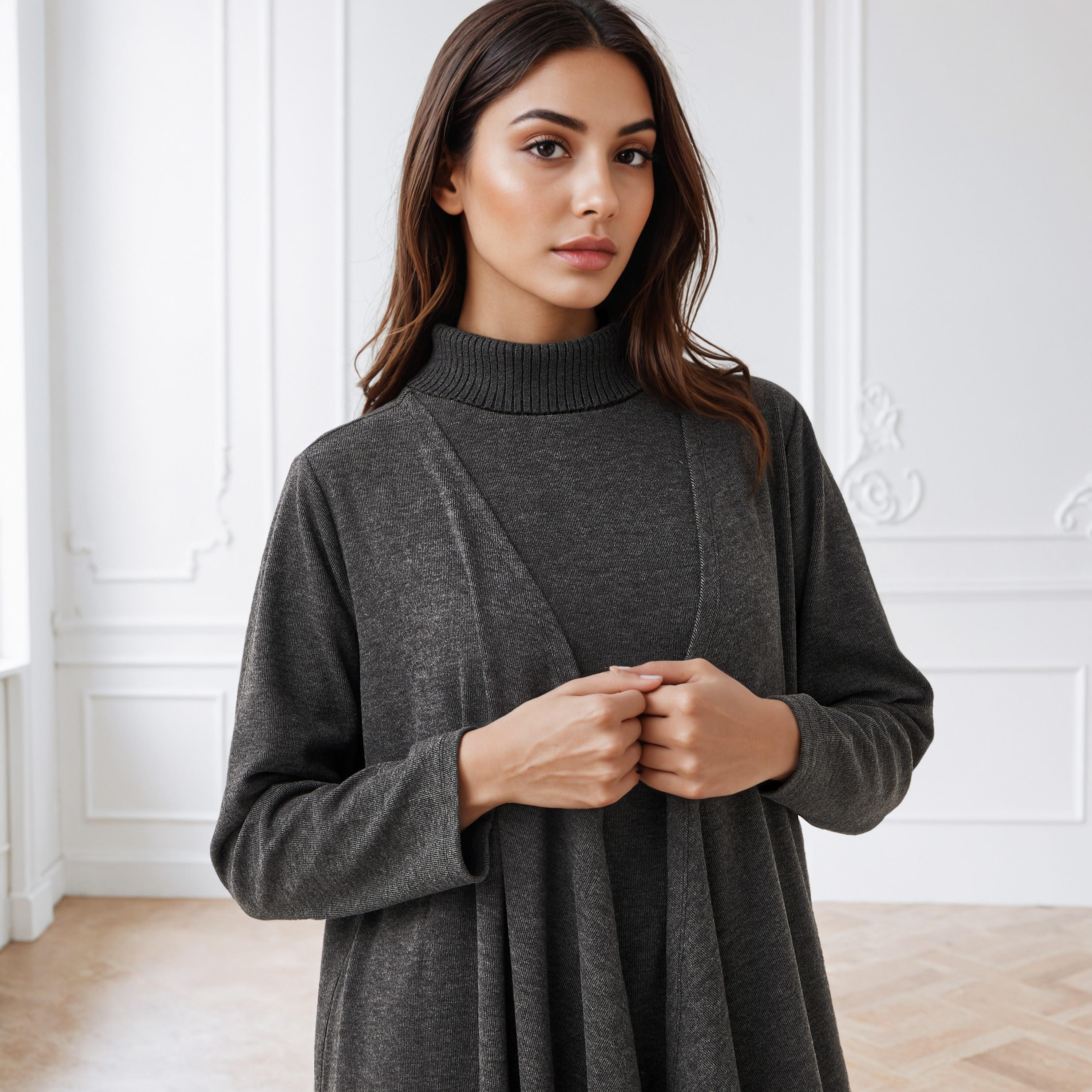 Relaxed Fit Longline Asymmetric Cardigan-women-winterwear-cardigansandjumpers-cardigans-image-4