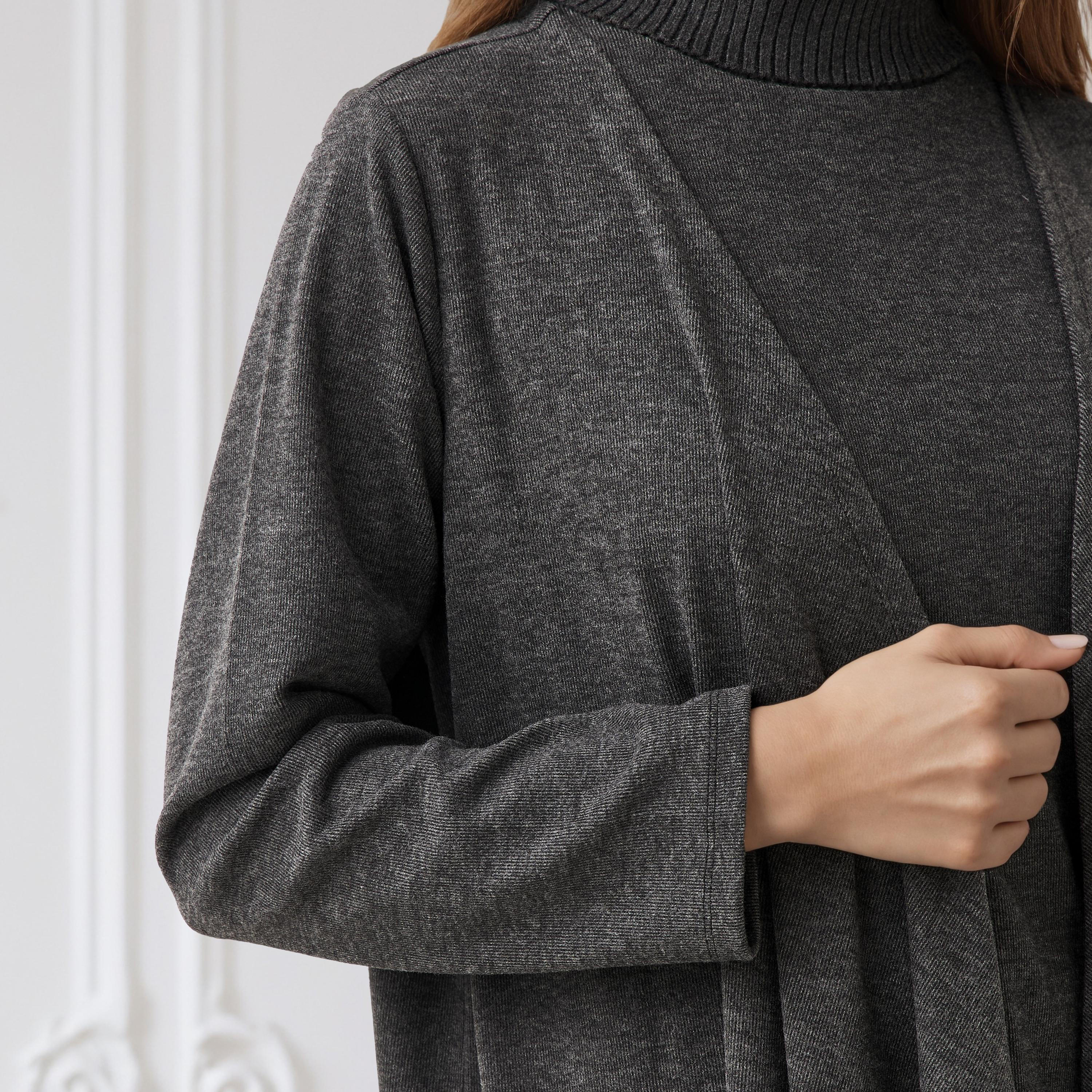 Relaxed Fit Longline Asymmetric Cardigan-women-winterwear-cardigansandjumpers-cardigans-image-5