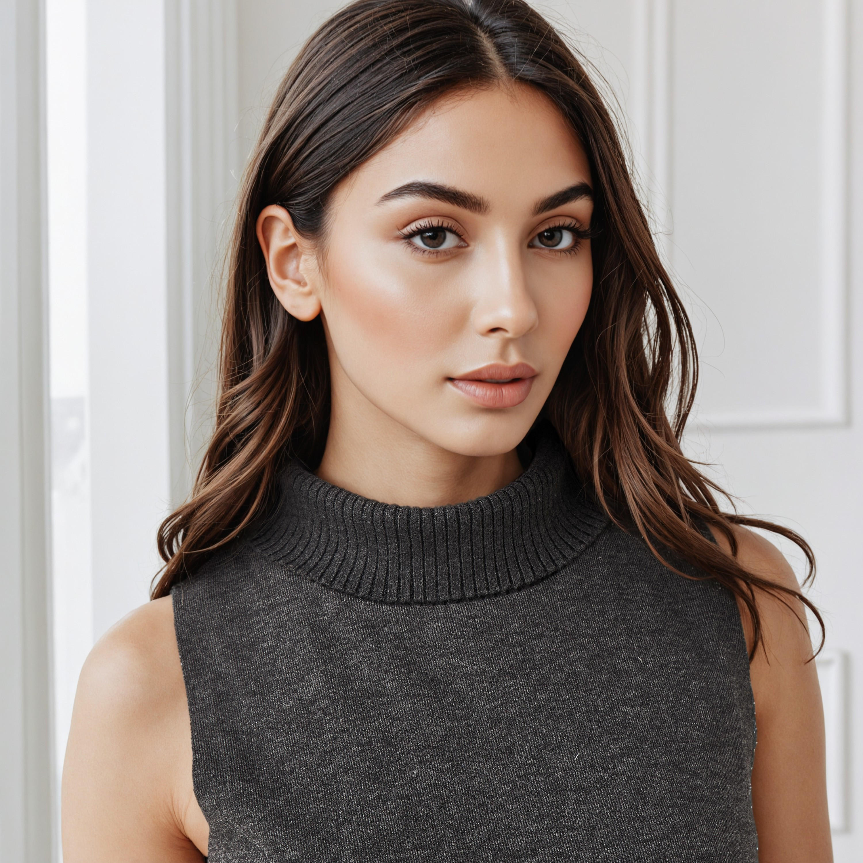 Relaxed Fit Sleeveless Top with Turtleneck-women-clothing-shirtsandblouses-blouses-image-4