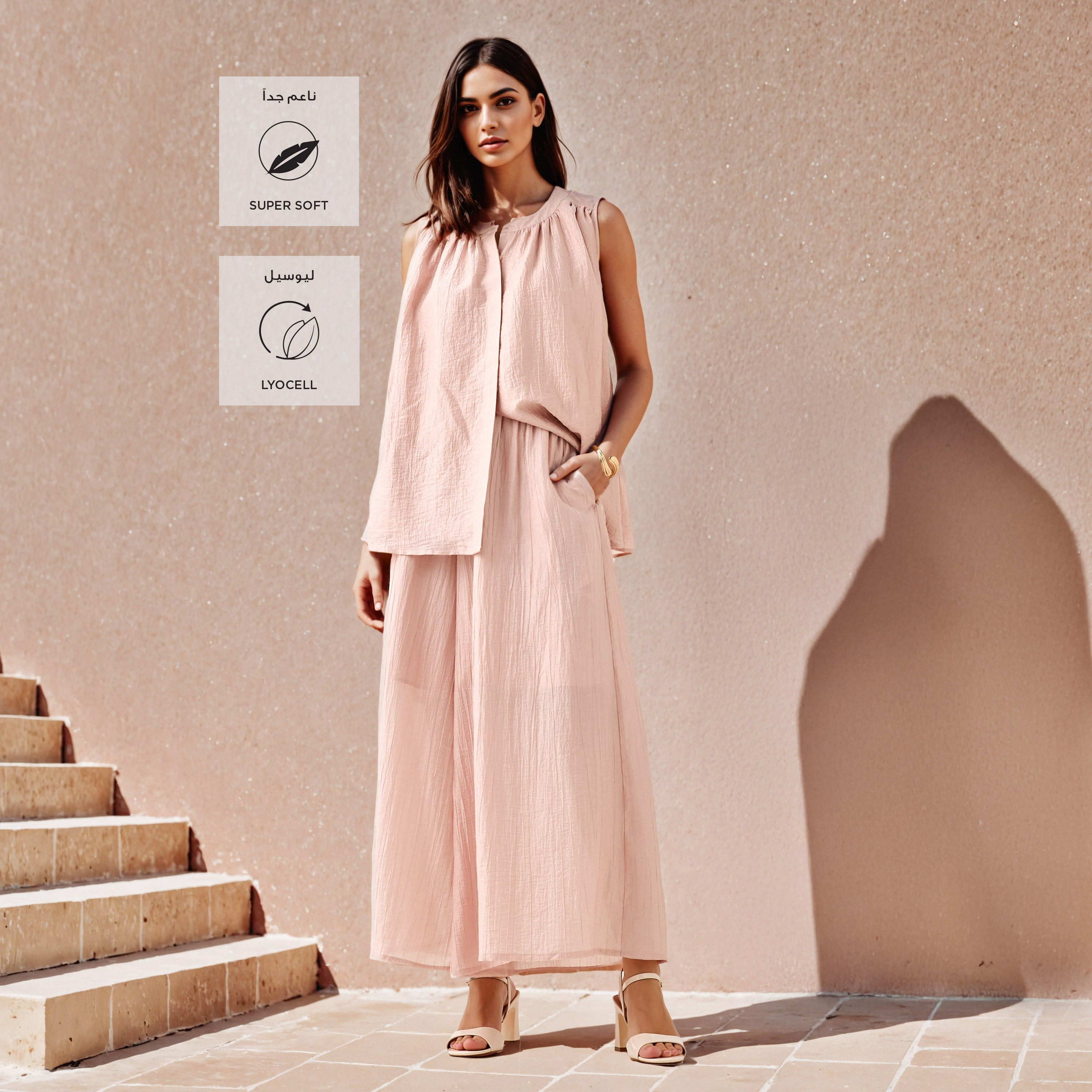 بلوزة مجمّعة بدون أكمام-women-clothing-shirtsandblouses-blouses-image-4