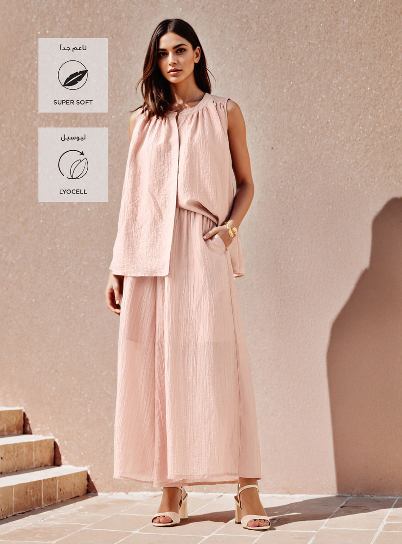 بلوزة مجمّعة بدون أكمام-women-clothing-shirtsandblouses-blouses-image-4