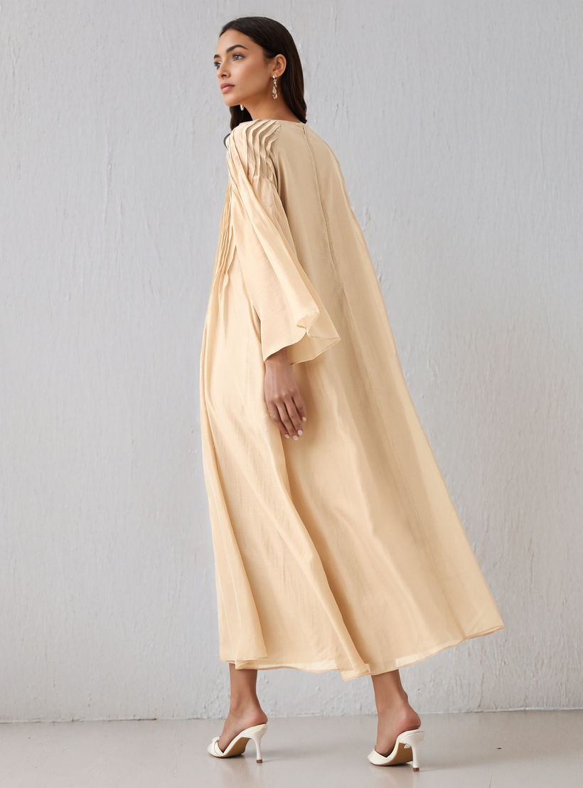 فستان ماكسي بجيب وكُسرات-women-clothing-dresses-image-3