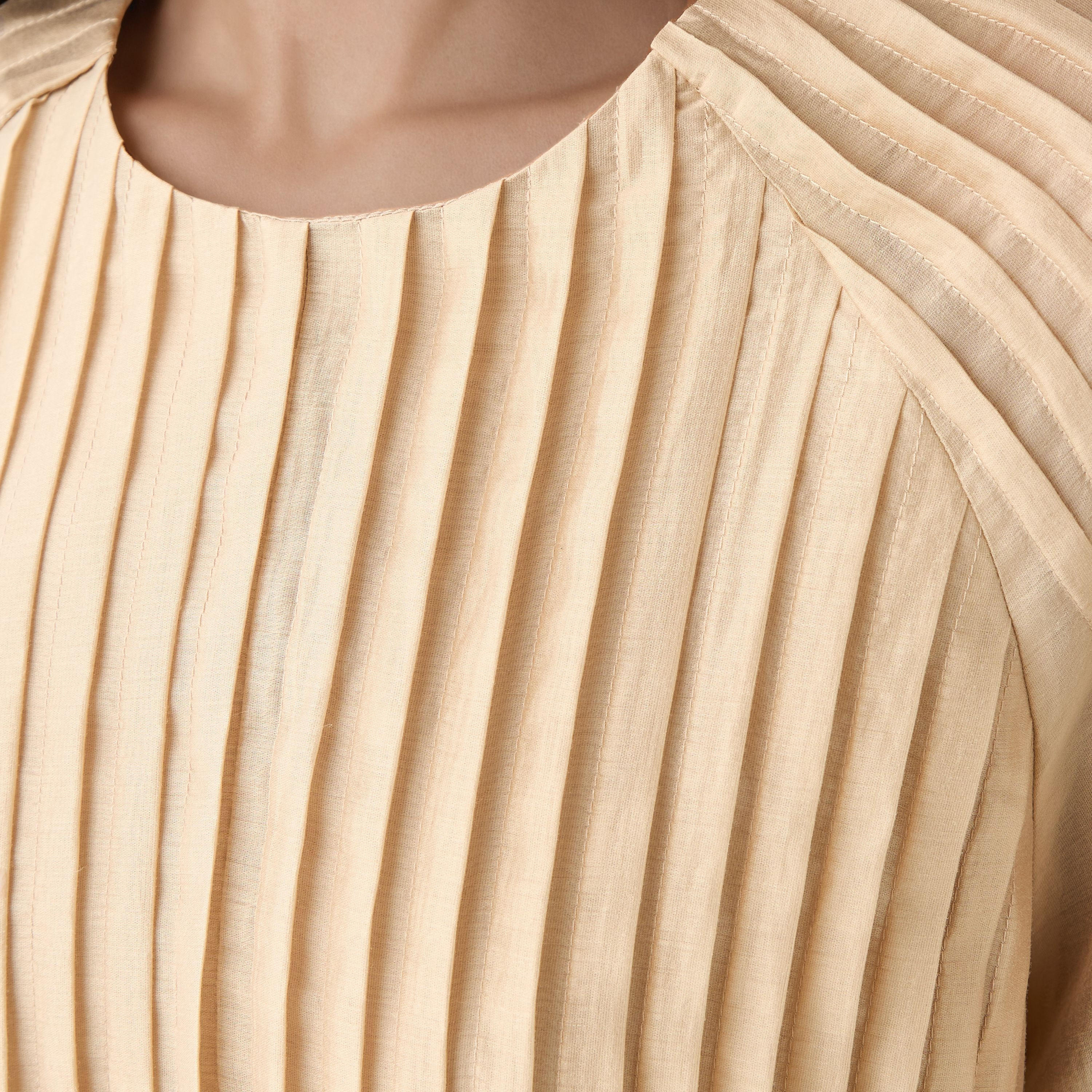 فستان ماكسي بجيب وكُسرات-women-clothing-dresses-image-1