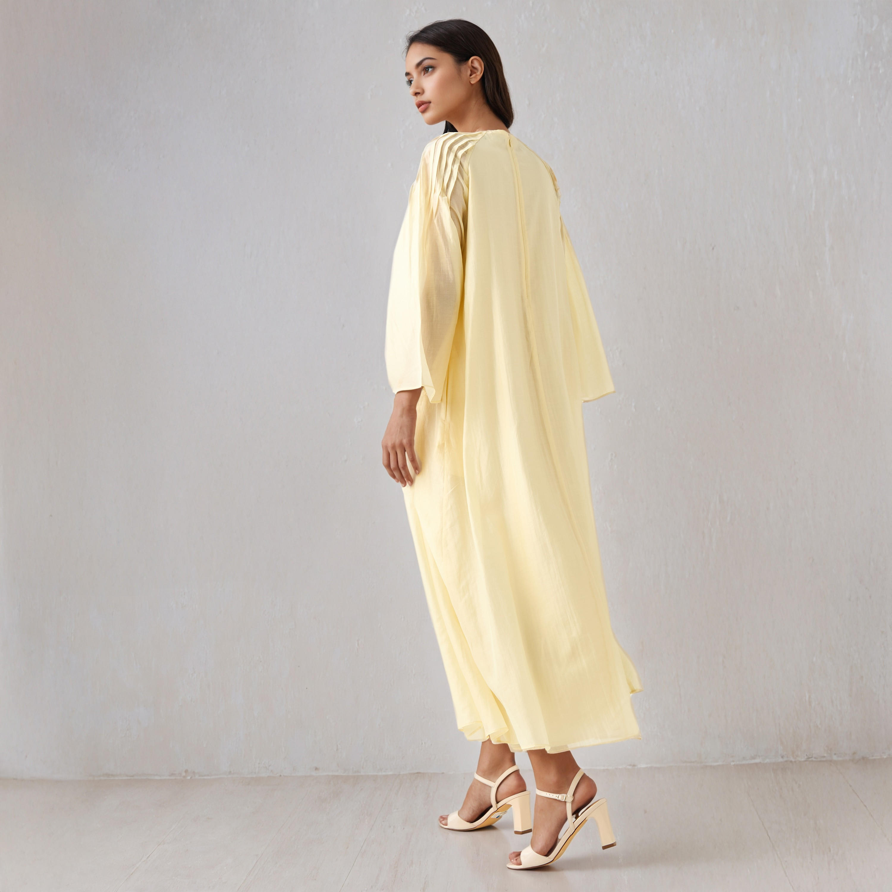 Pintuck Maxi Dress with Pocket-women-clothing-dresses-image-3