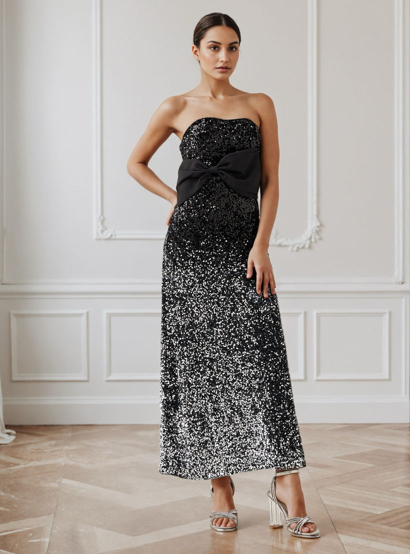 A-line Maxi Dress with Embellishment-women-clothing-dresses-image-1