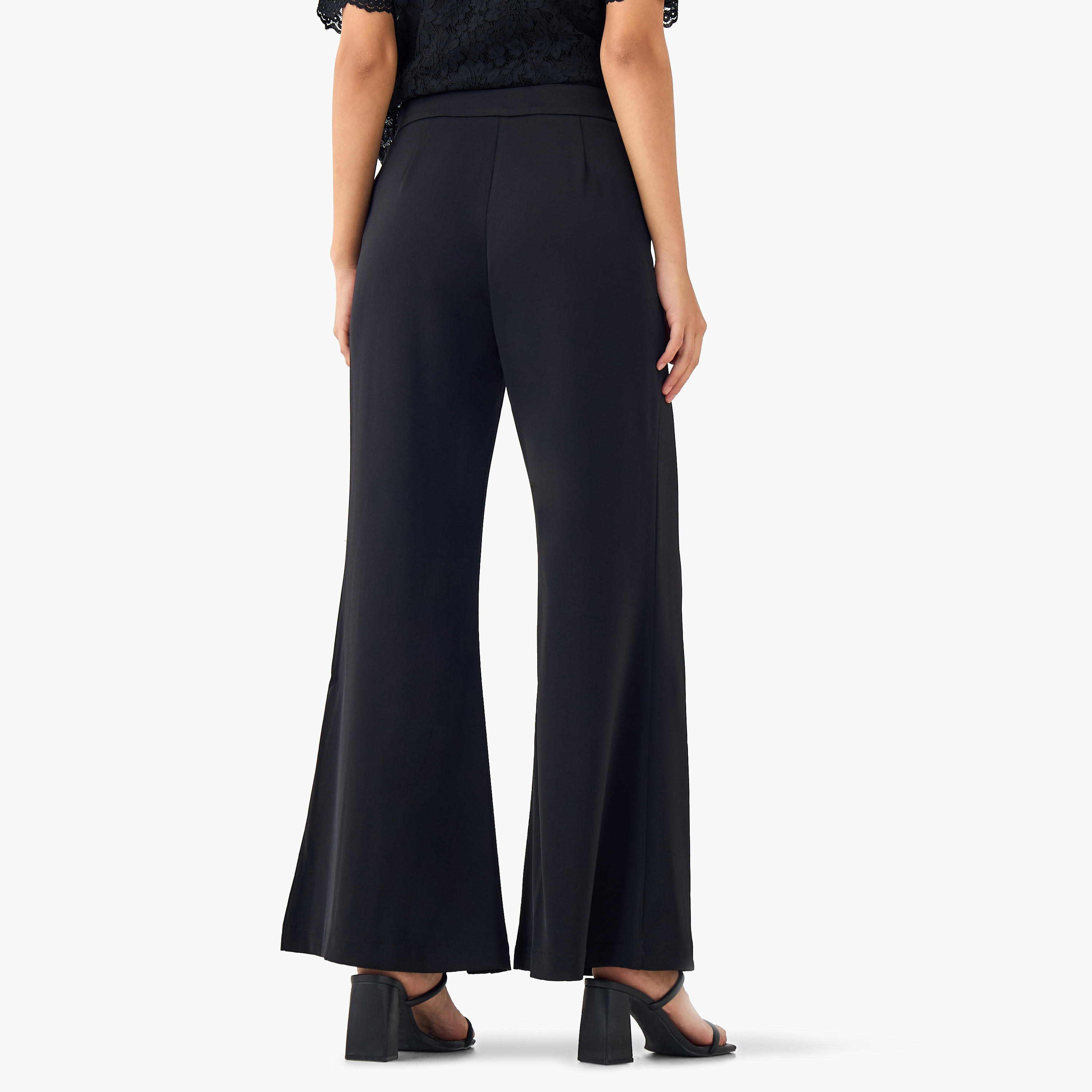 Relaxed Fit Trousers with Slit Detail-women-clothing-bottoms-trousers-image-3