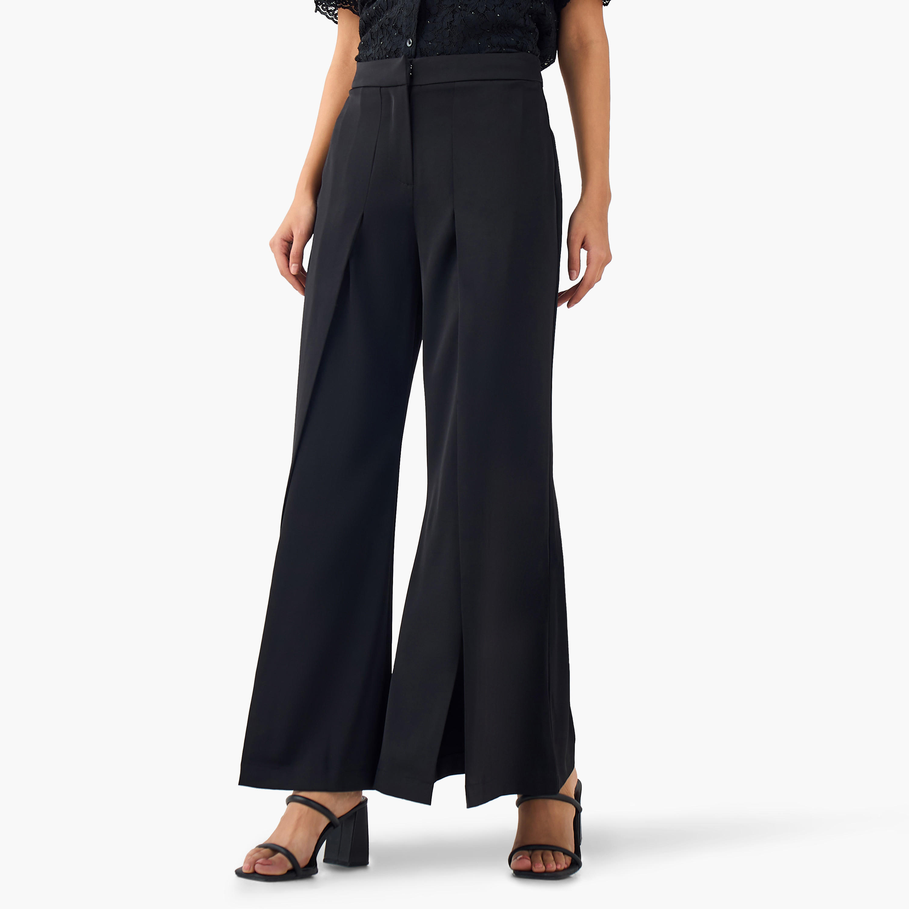 Relaxed Fit Trousers with Slit Detail-women-clothing-bottoms-trousers-image-6