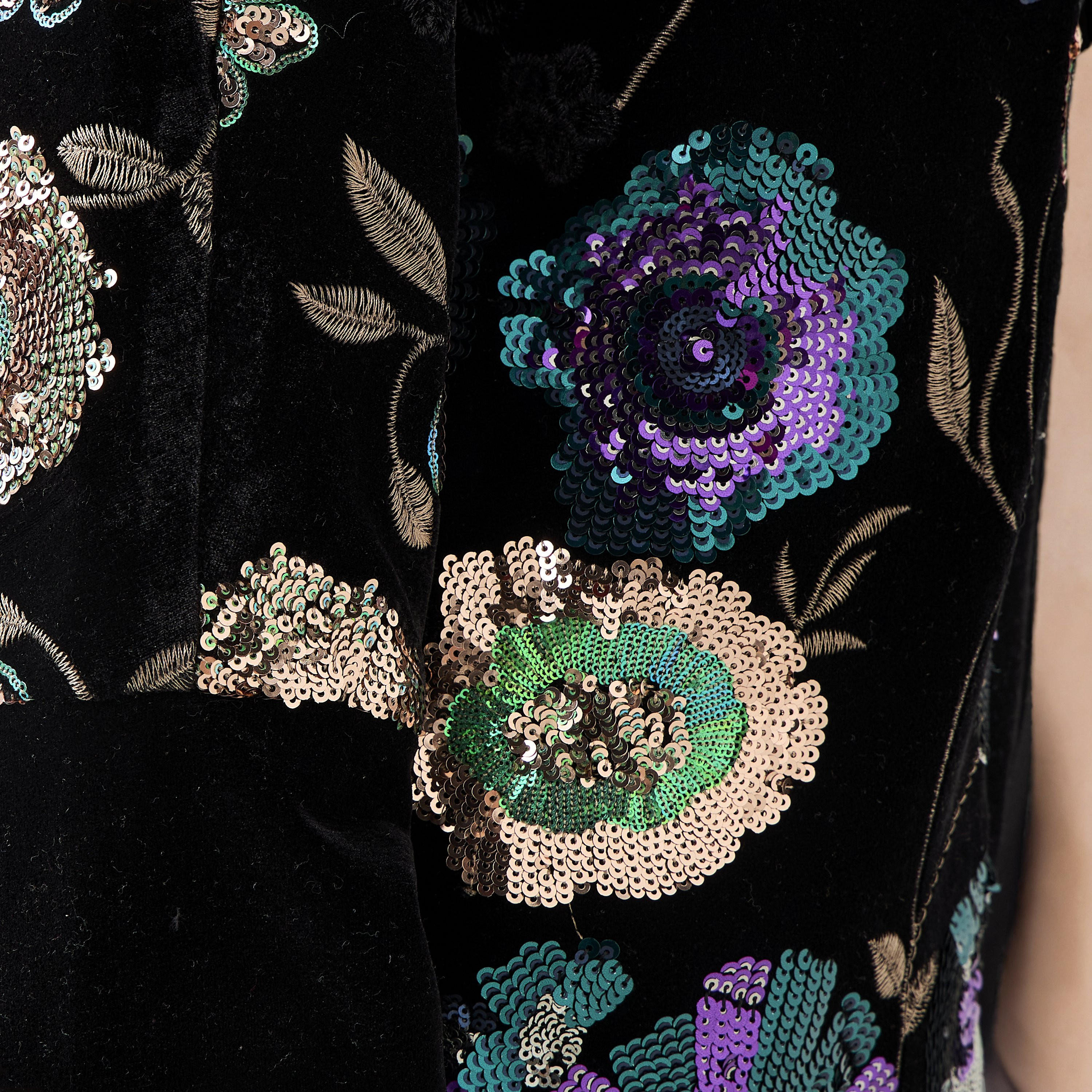 Open Front Jacket with Sequin Embellishments-women-winterwear-coatsandjackets-jackets-image-6