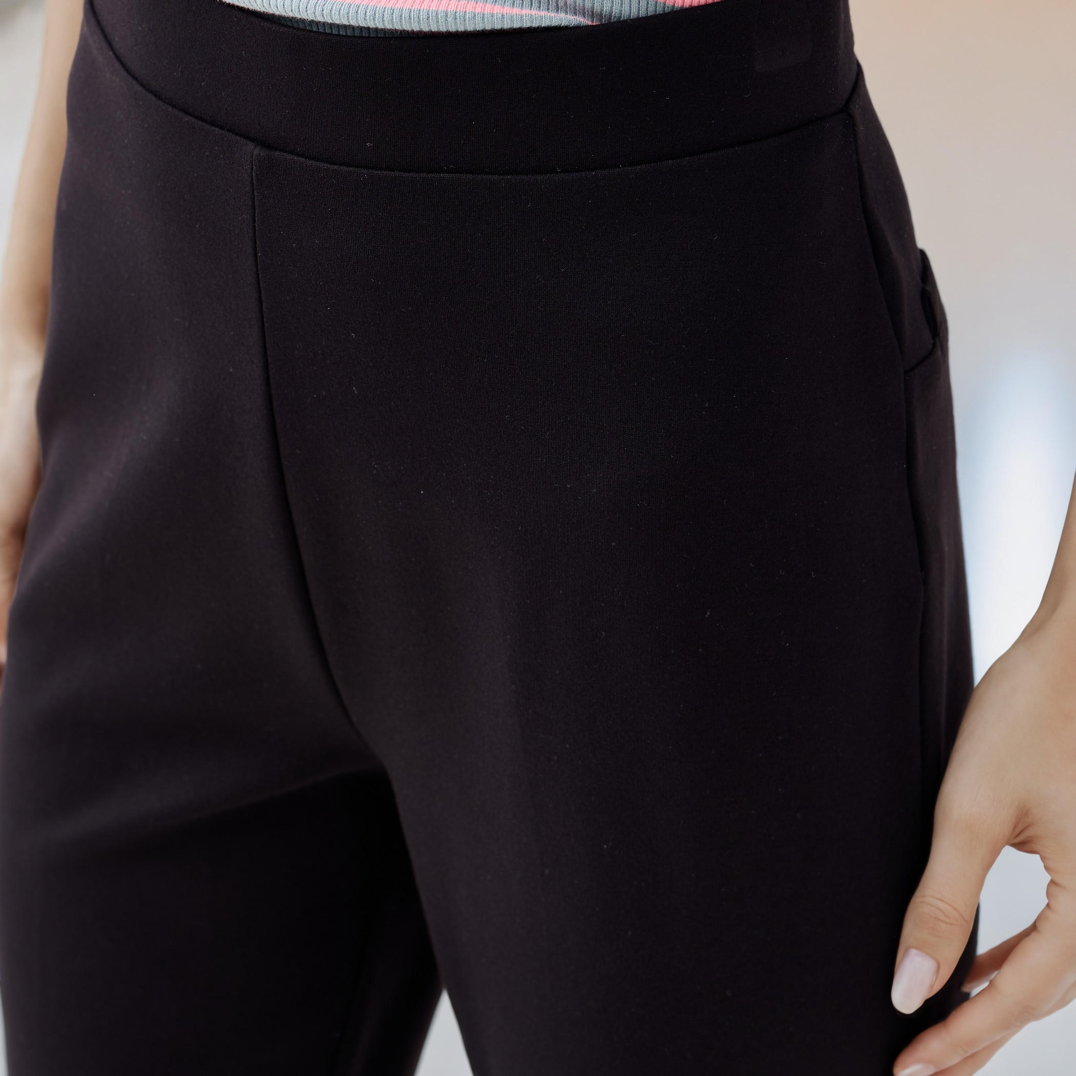 Ponte Bootleg Flexi Waist Pants-women-clothing-bottoms-trousers-image-4