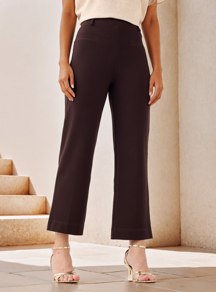 Solid Straight Leg Ponte Pant-women-clothing-bottoms-trousers-image-1