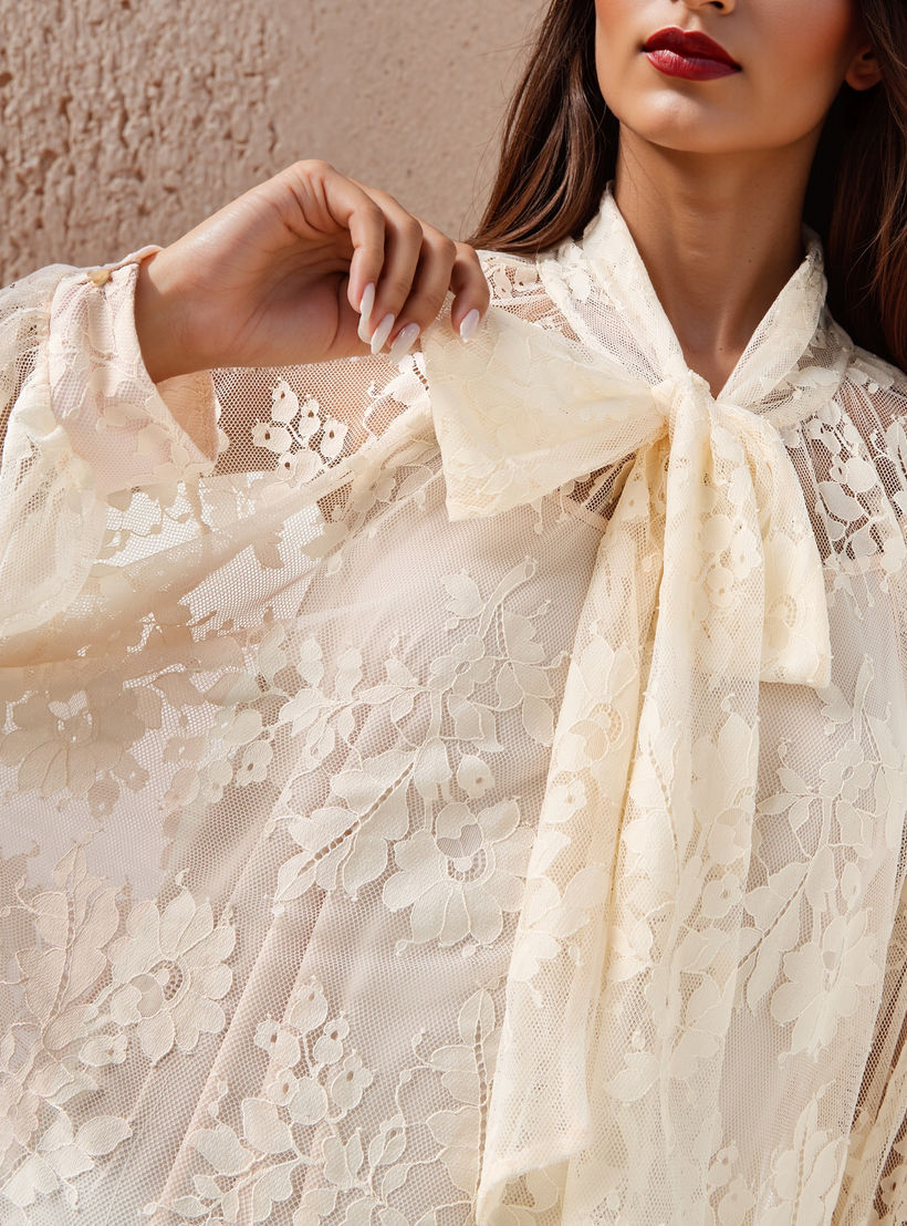 Lace Top with Bow Detail-women-clothing-shirtsandblouses-blouses-image-4