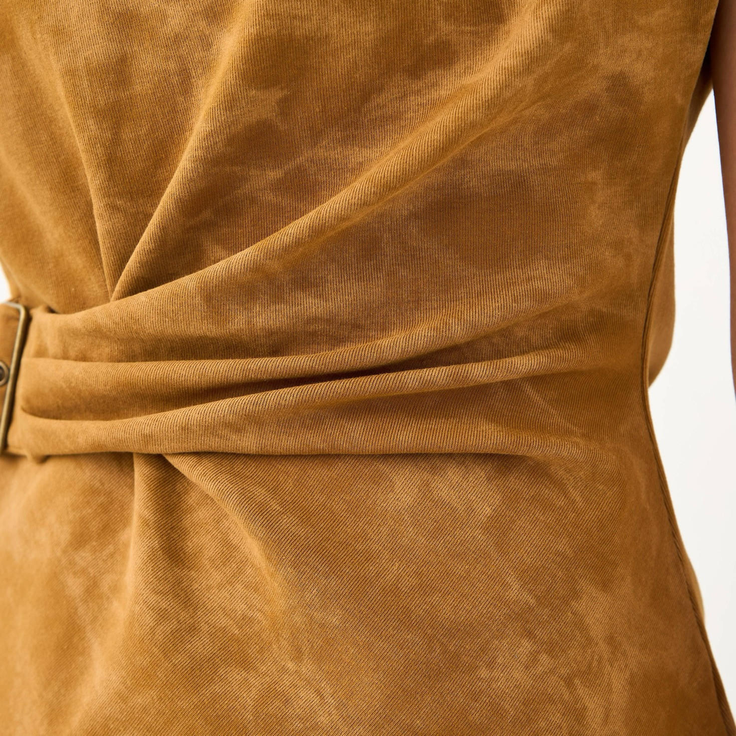 بلوزة منسدلة بزينة إبزيم وطبعات-women-clothing-shirtsandblouses-blouses-image-1