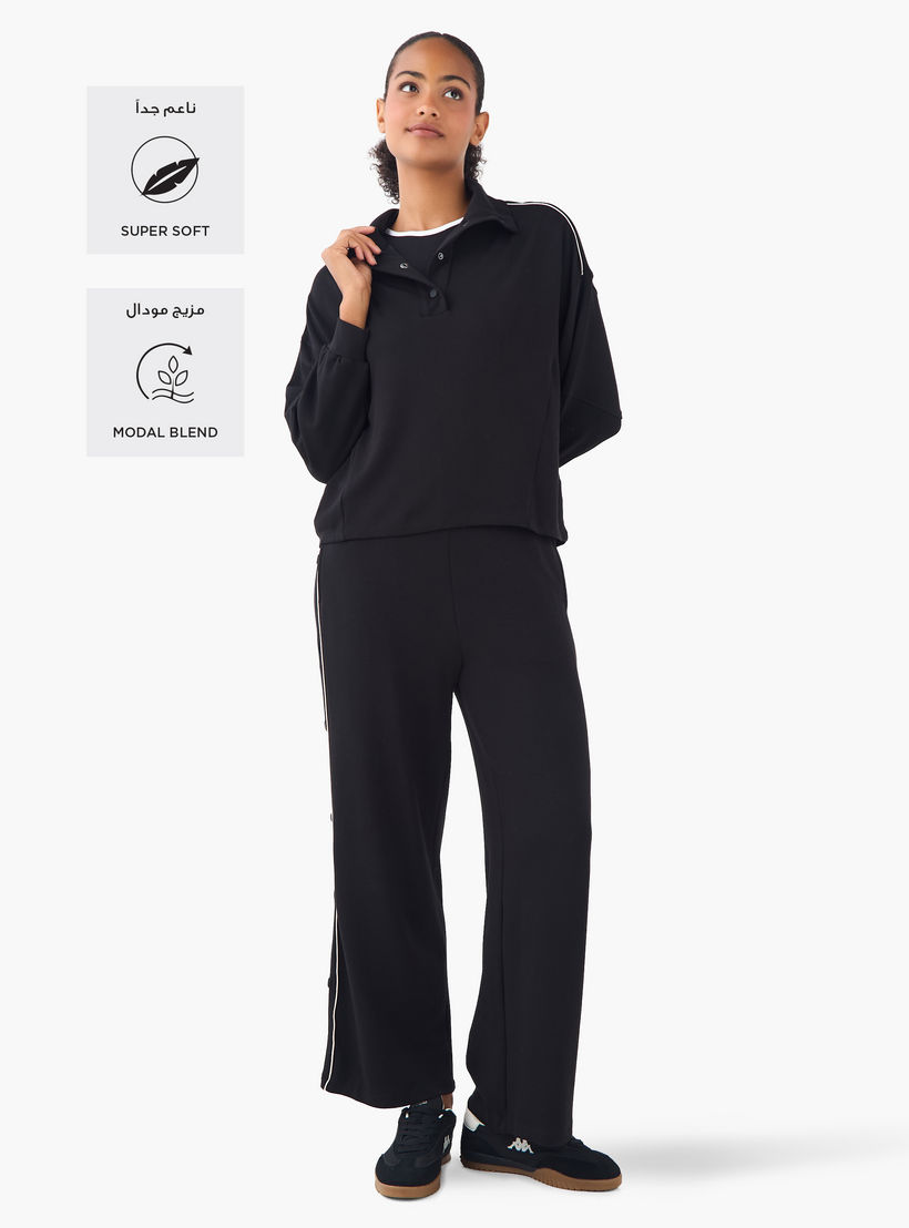 جاكيت سفر بياقة عالية وأكمام طويلة-women-winterwear-coatsandjackets-jackets-image-2
