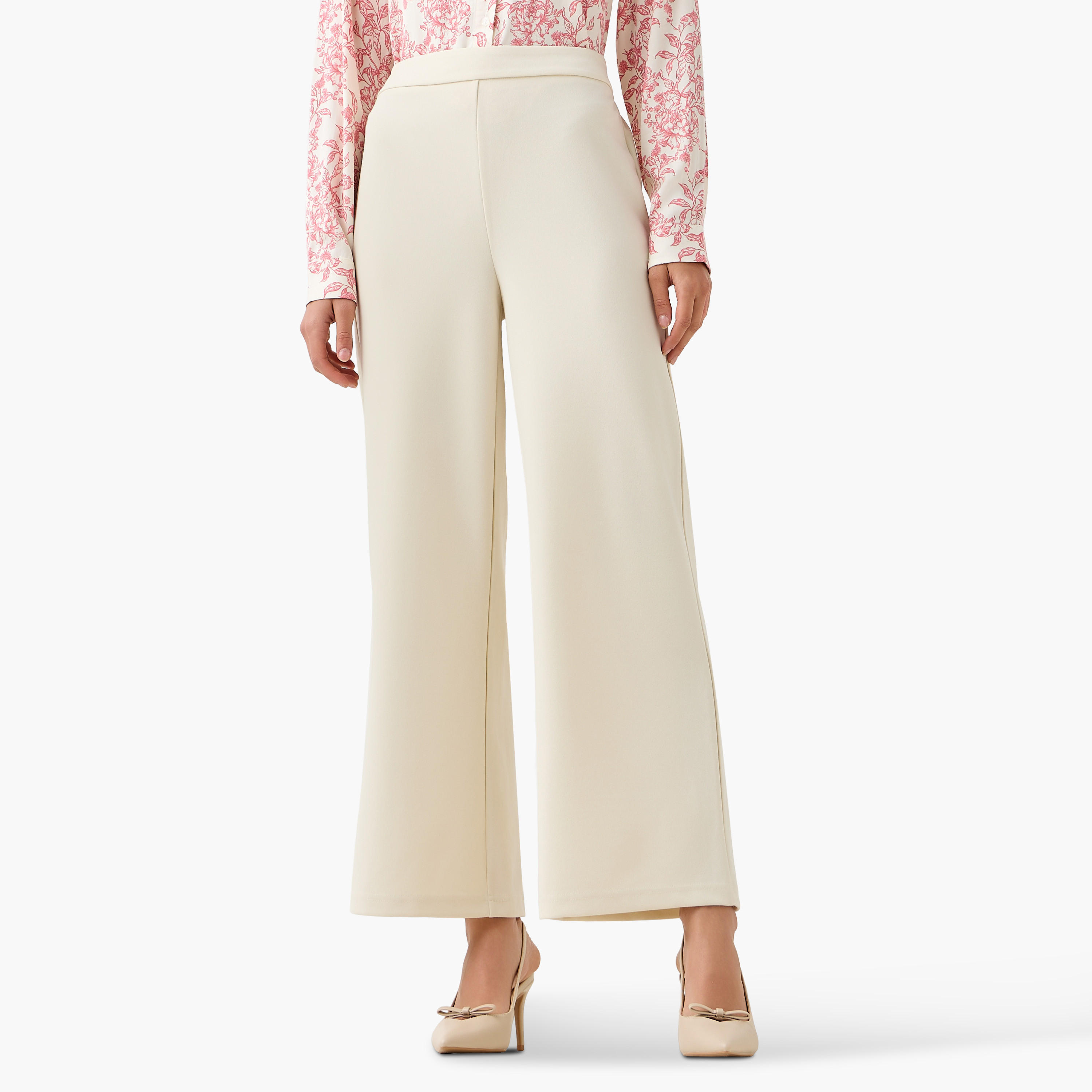 بنطلون واسع الساق بخصر عالي-women-clothing-coordsets-image-2