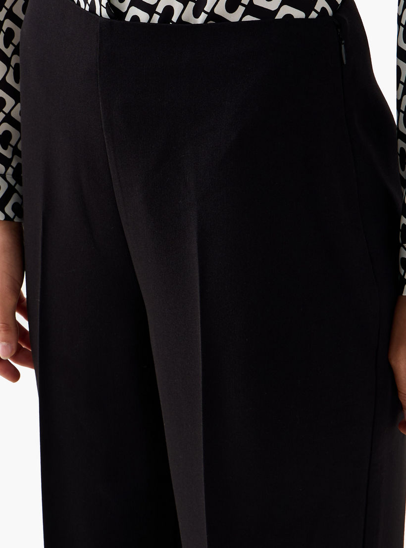 بنطلون بقصة مريحة وخصر متوسط-women-clothing-bottoms-trousers-image-4