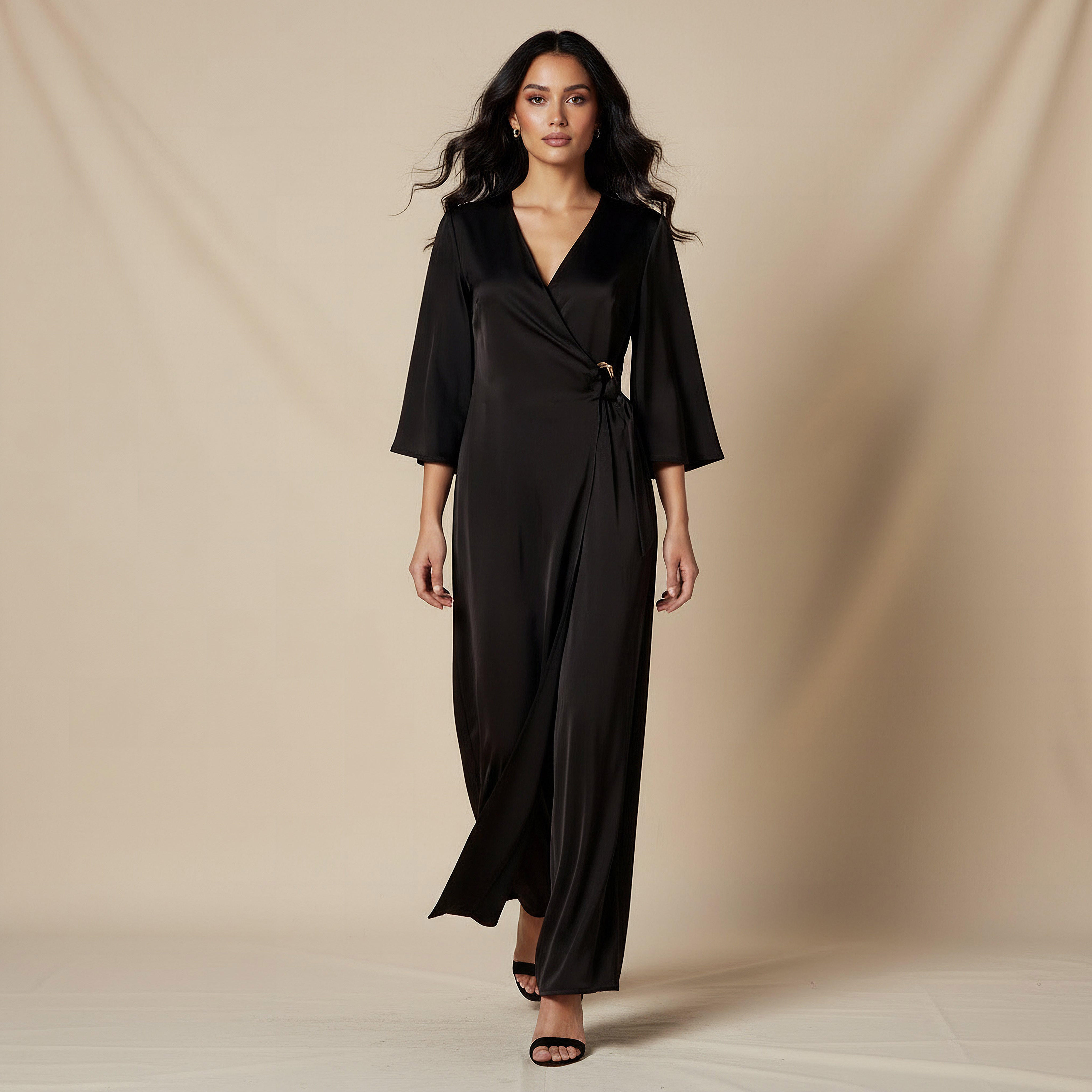 جمبسوت واسع الساقين وتفاصيل إبزيم-women-clothing-dresses-image-1