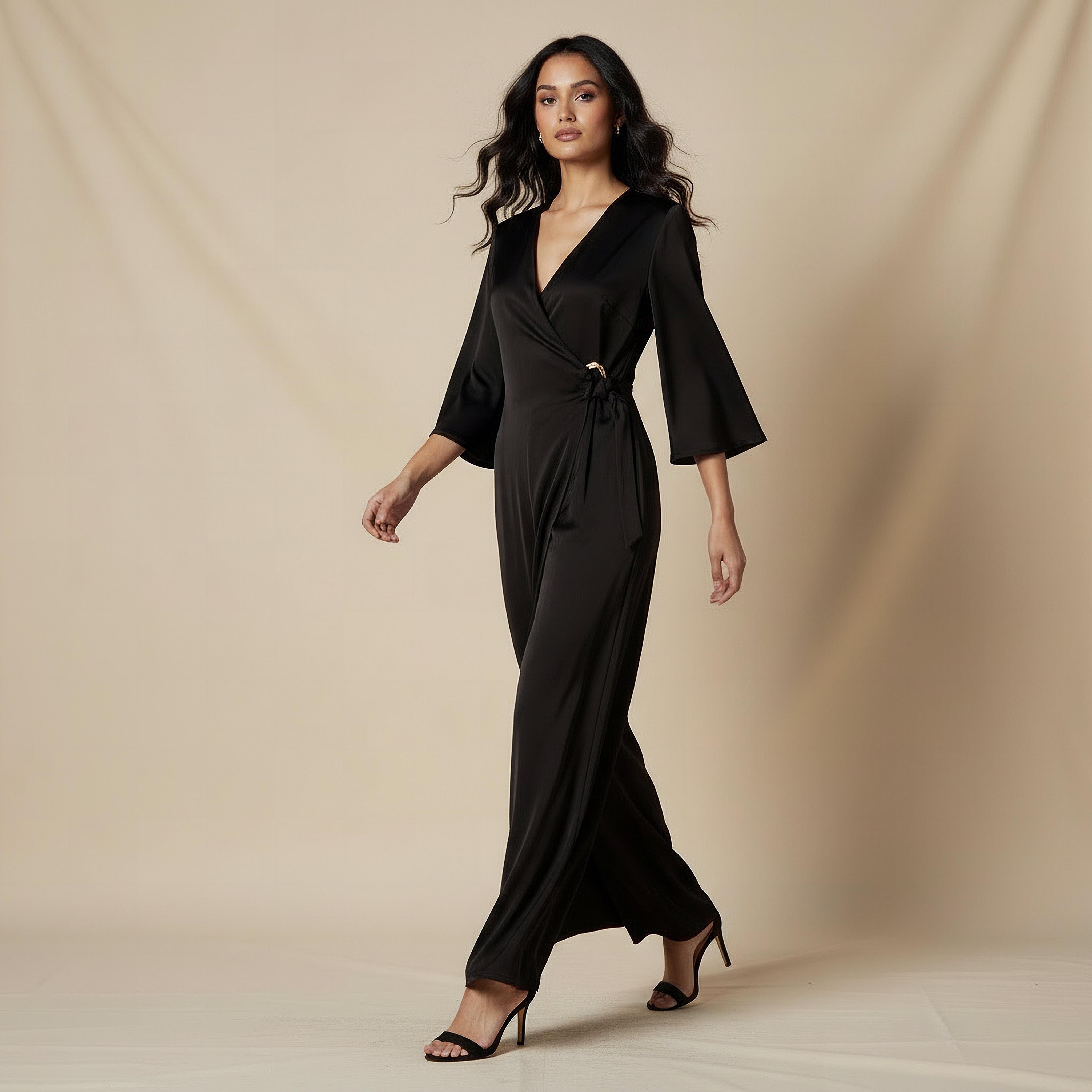 جمبسوت واسع الساقين وتفاصيل إبزيم-women-clothing-dresses-image-2