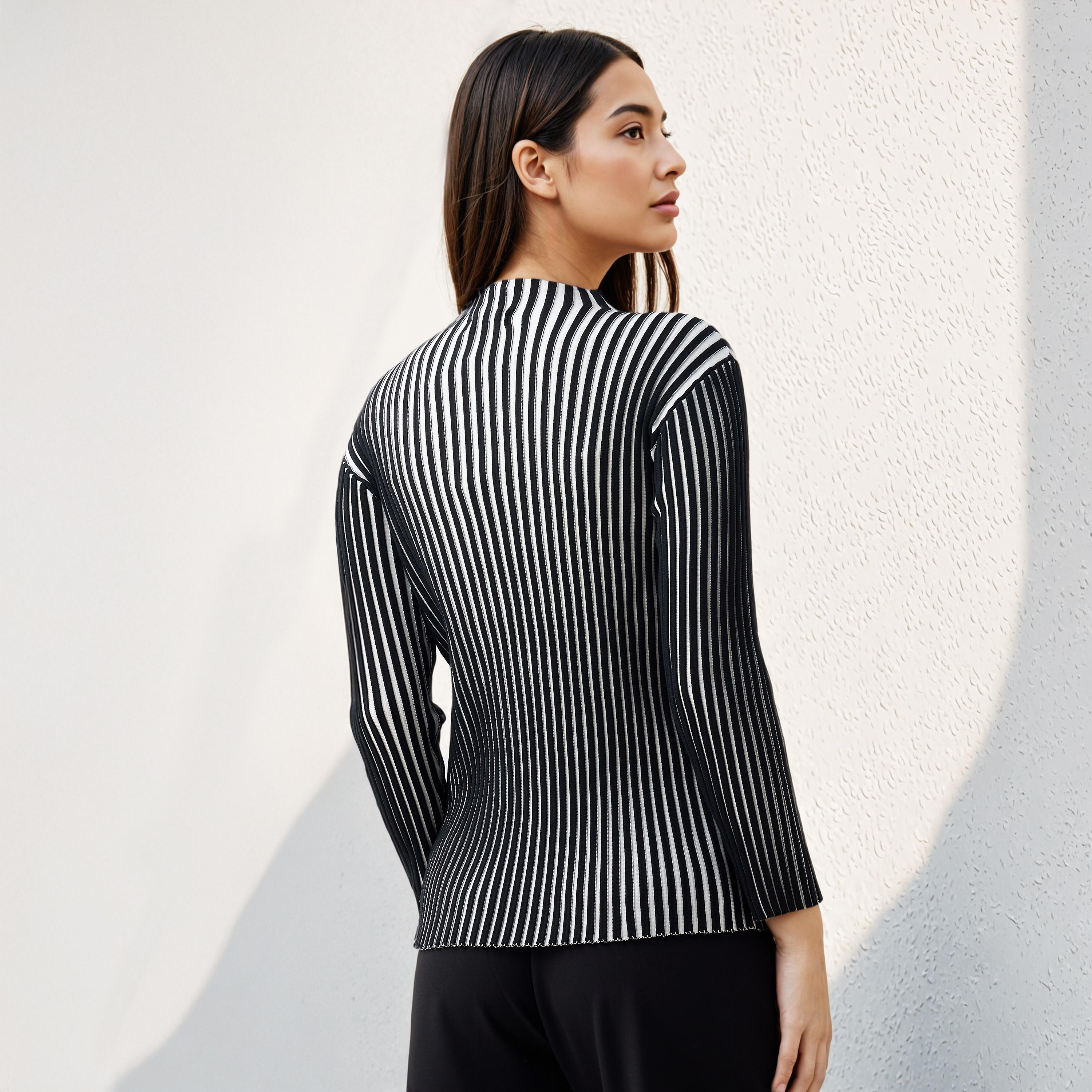 Striped High Neck Sweater-women-clothing-cardigansandjumpers-jumpers-image-3