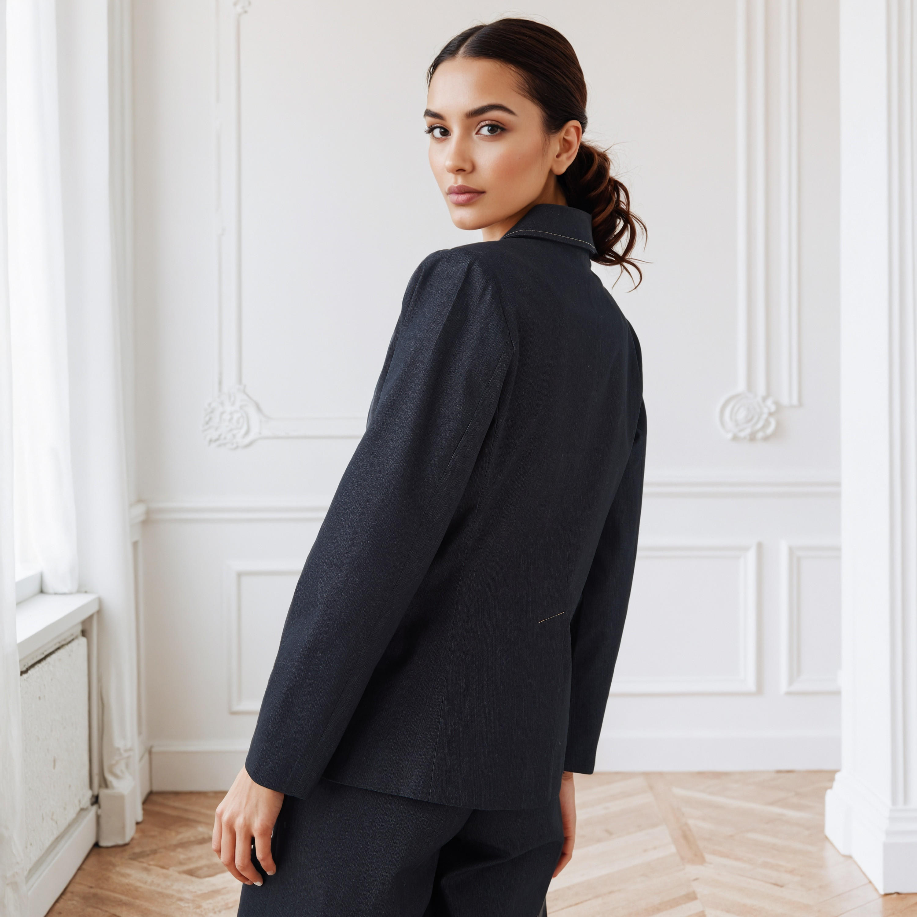 Denim Blazer with Notched Lapel-women-winterwear-coatsandjackets-jackets-image-3