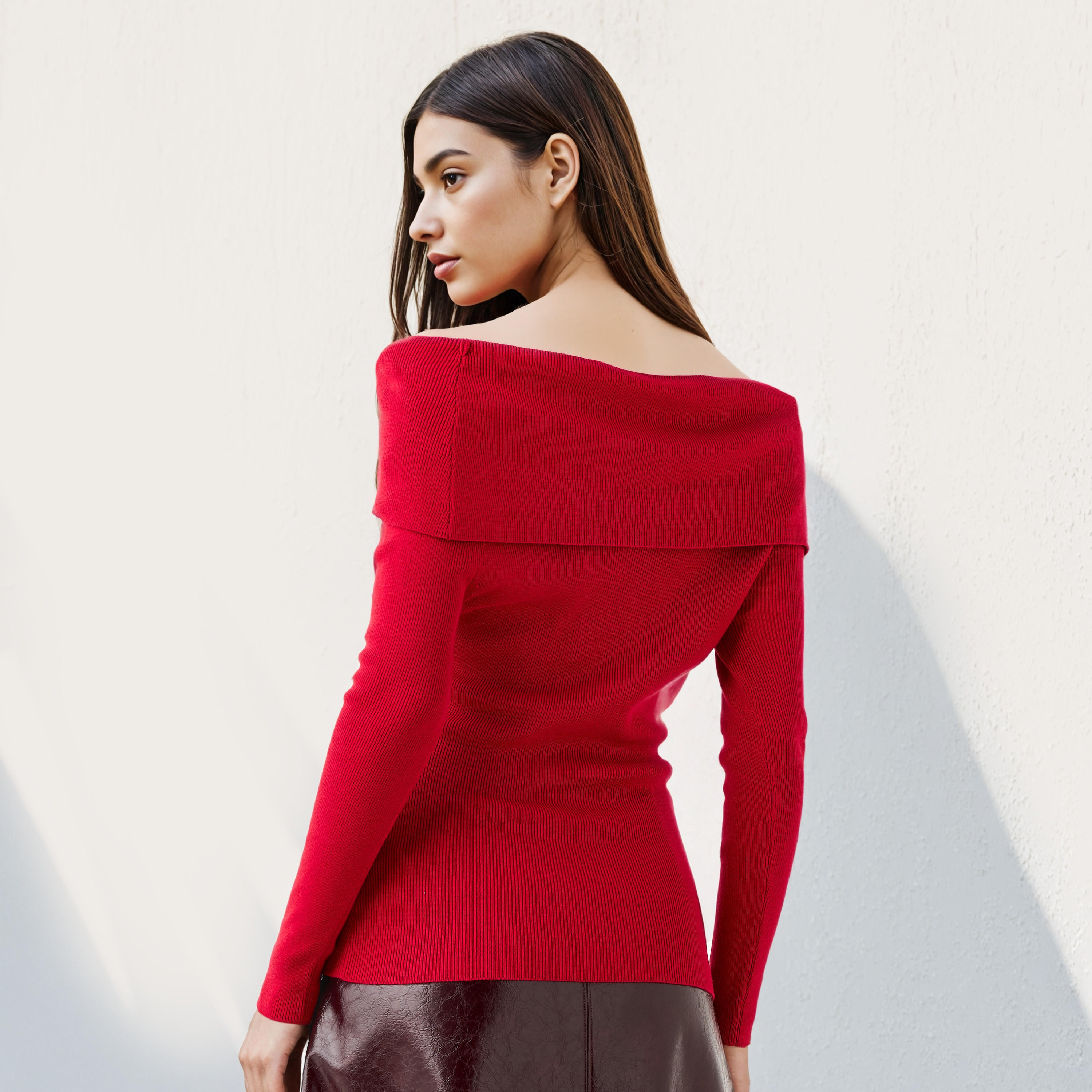 Ribbed Draped Top-women-clothing-shirtsandblouses-blouses-image-3