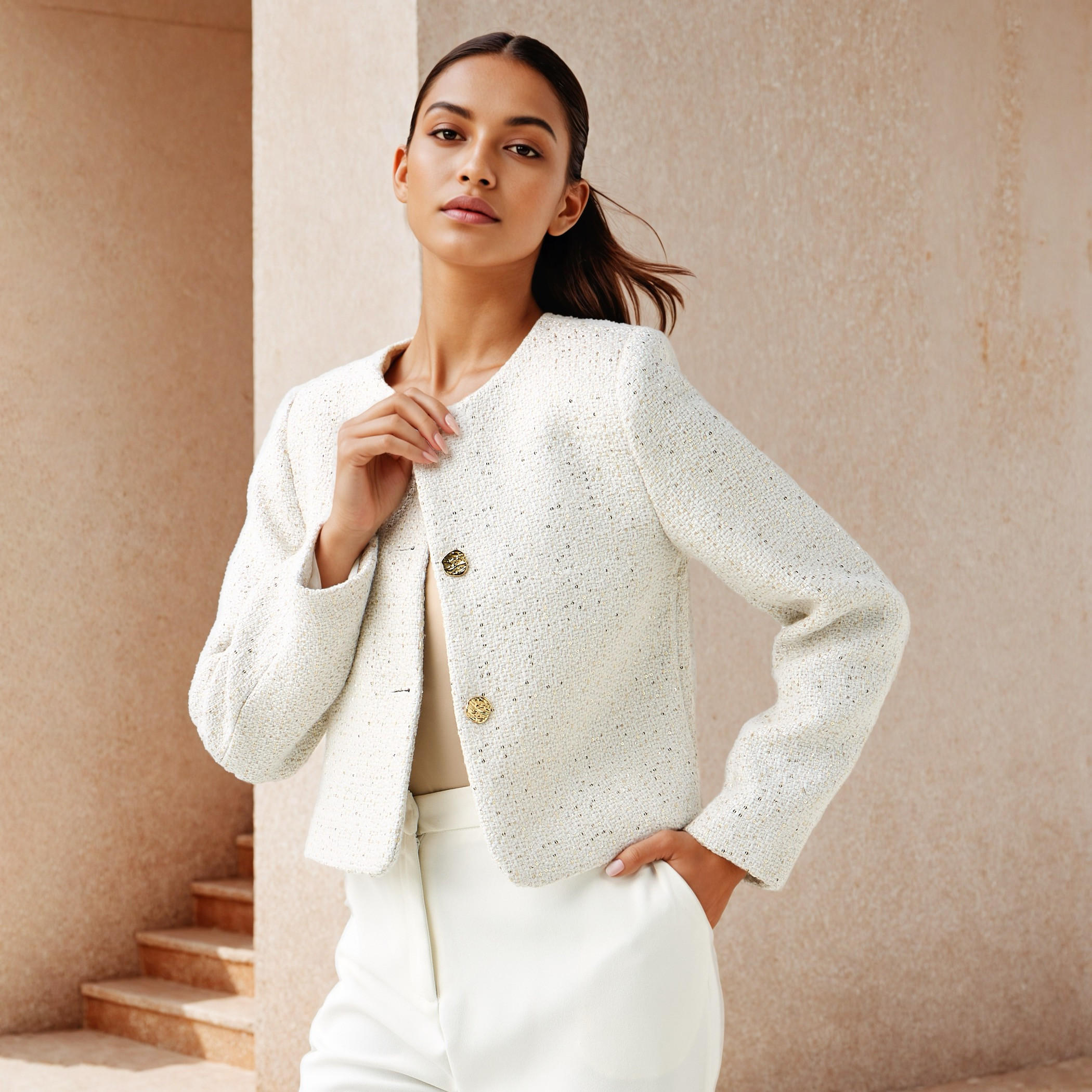 جاكيت مزين بارز الملمس-women-winterwear-coatsandjackets-jackets-image-6