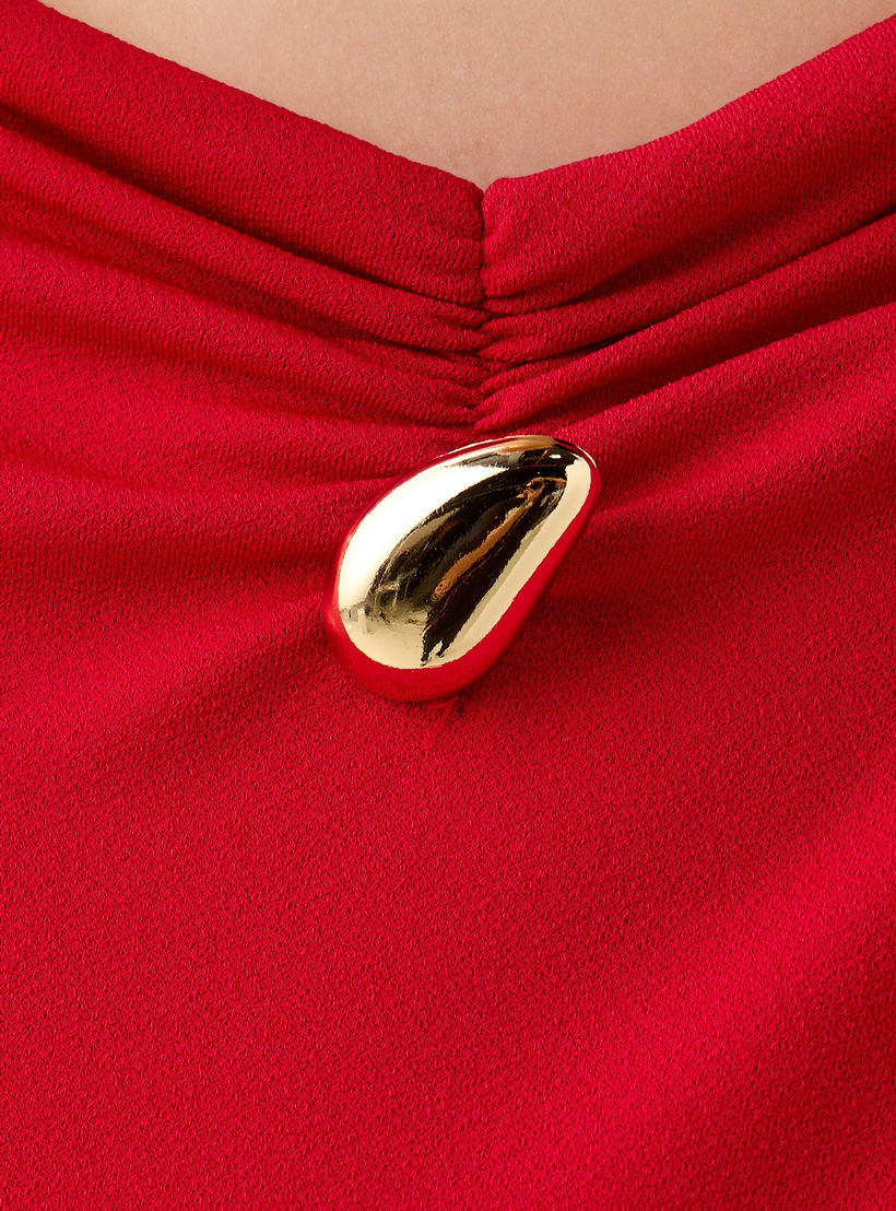 بلوزة بكشكش وأكمام جرس-women-clothing-tshirts-image-5