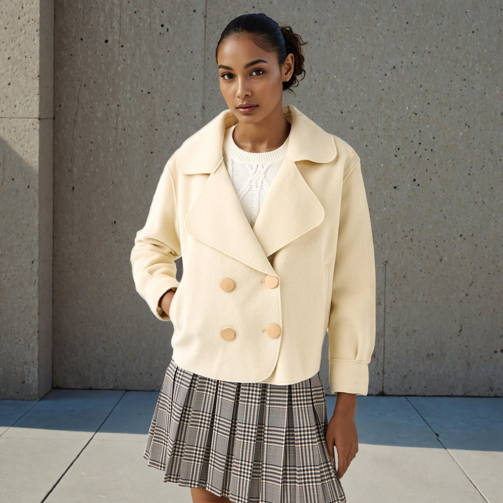جاكيت لباد بزينة أزرار-women-winterwear-coatsandjackets-jackets-image-5