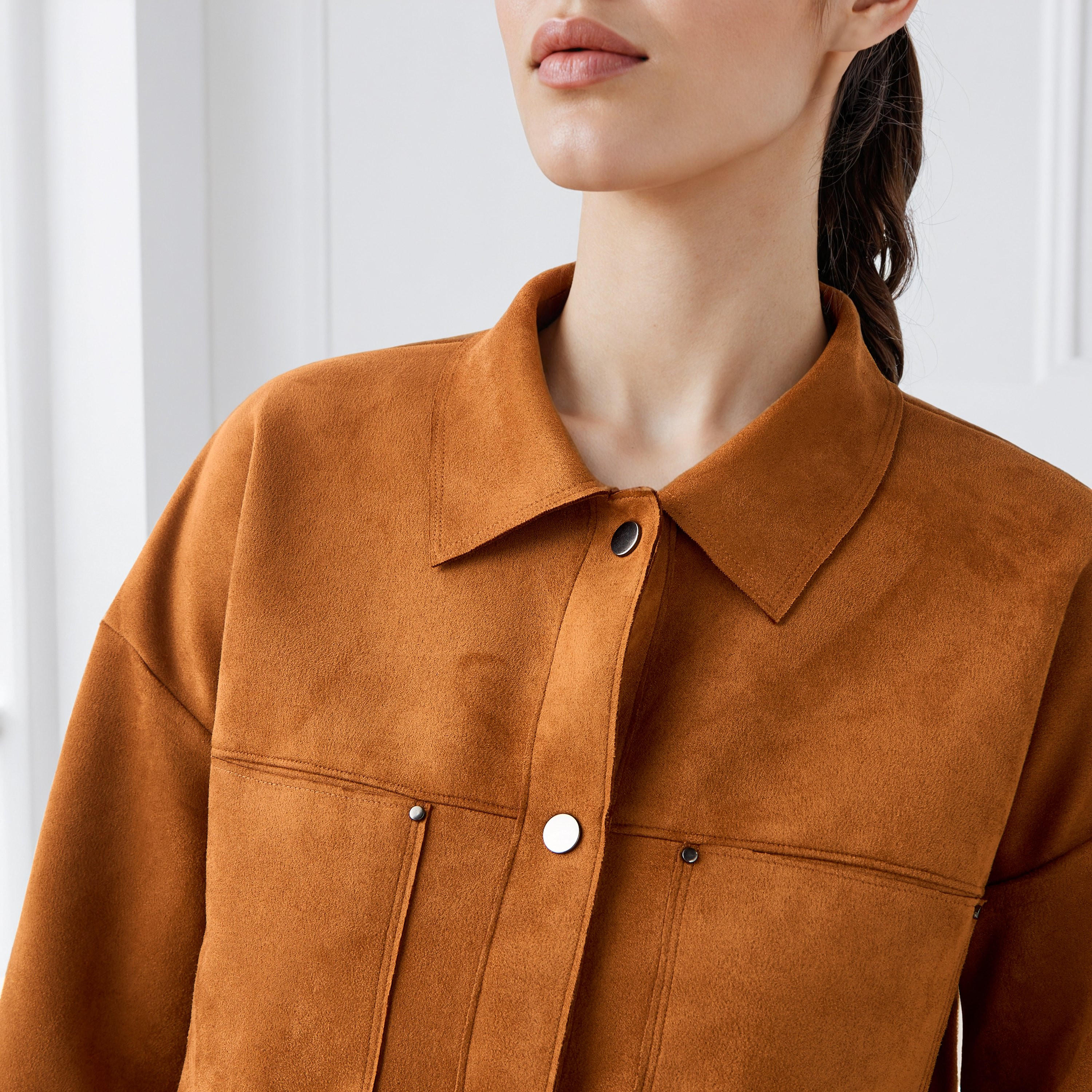 جاكيت شمواه بقصّة عادية-women-winterwear-coatsandjackets-jackets-image-3