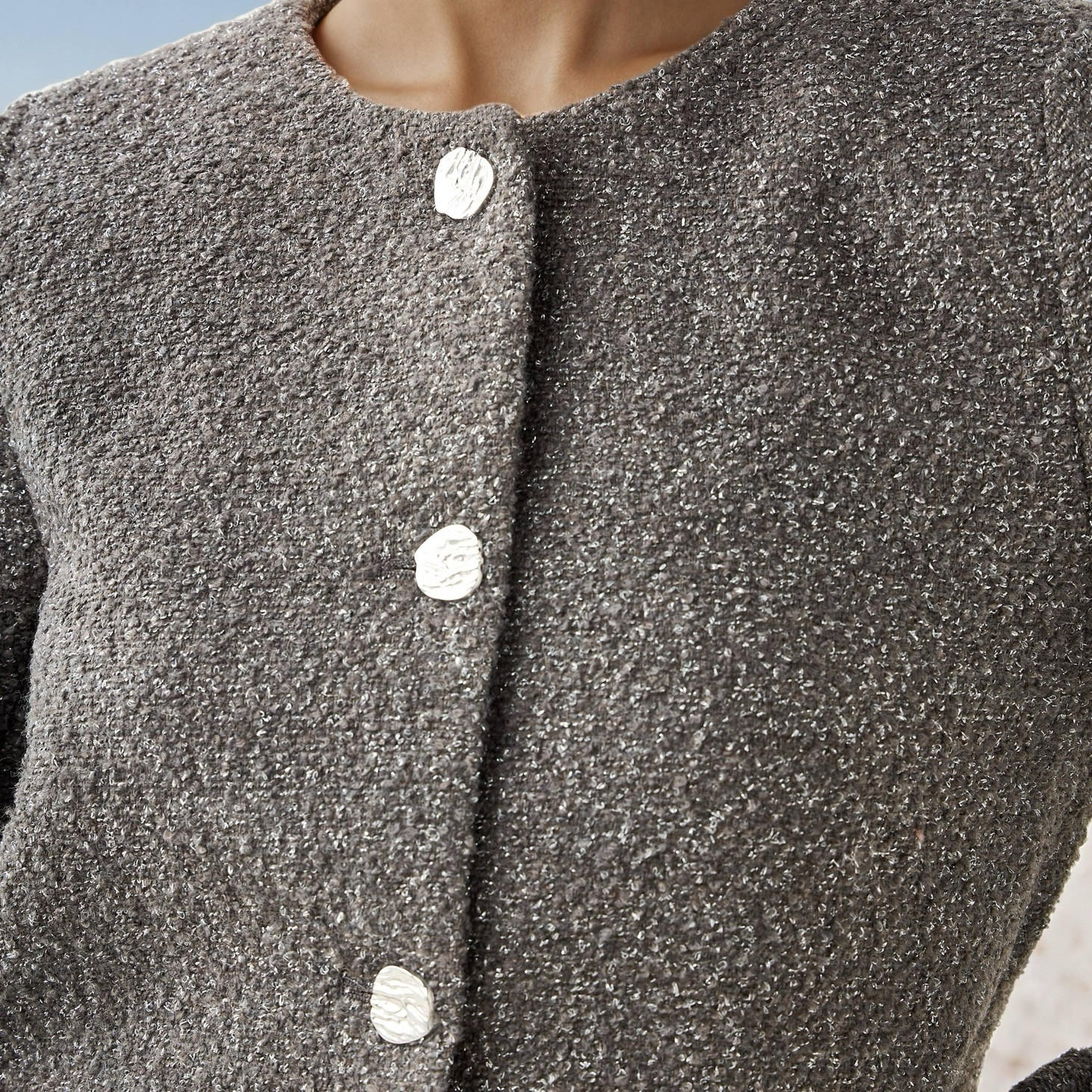 Textured Tweed Jacket-women-winterwear-coatsandjackets-jackets-image-6