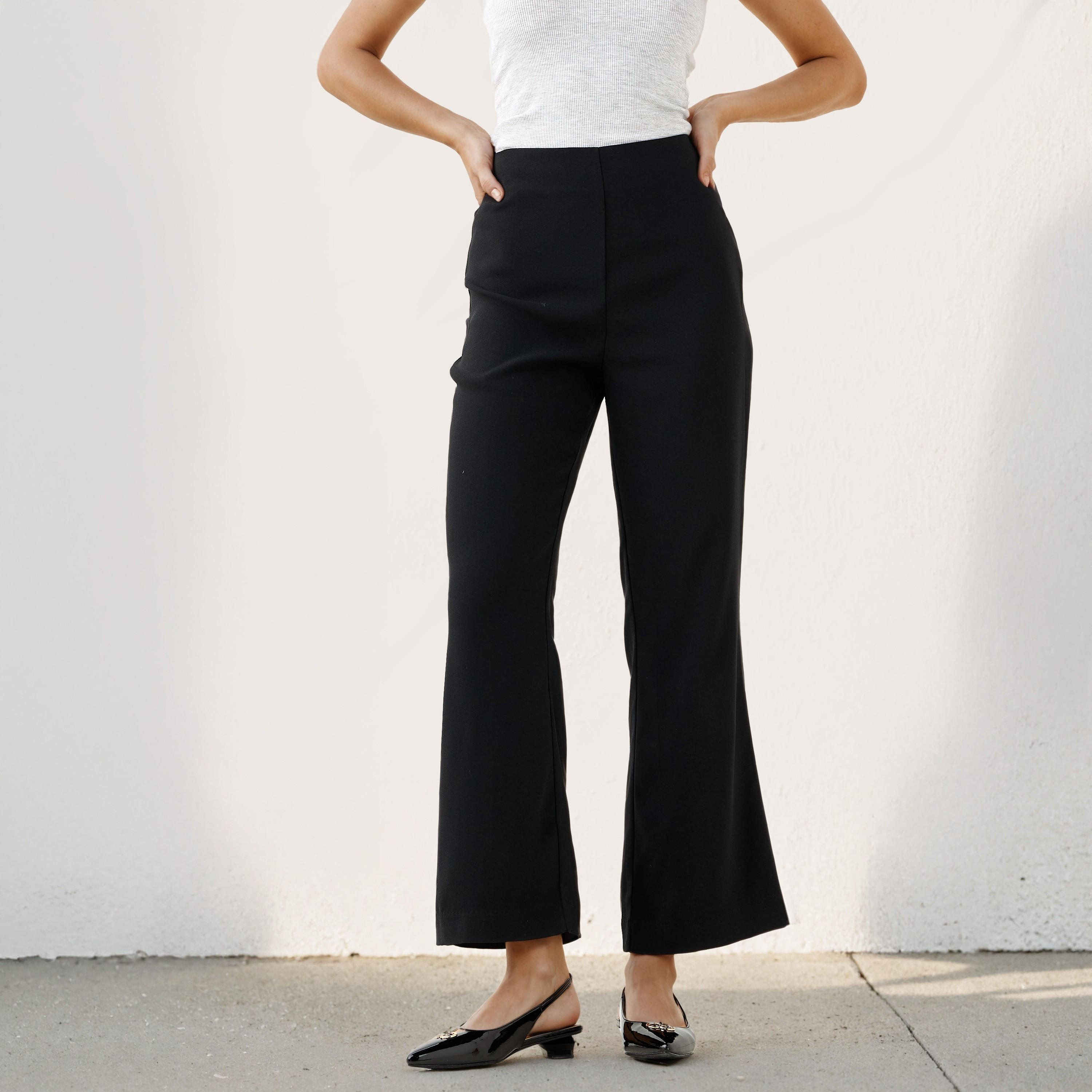 بنطلون واسع بسحاب إغلاق-women-clothing-bottoms-trousers-image-5