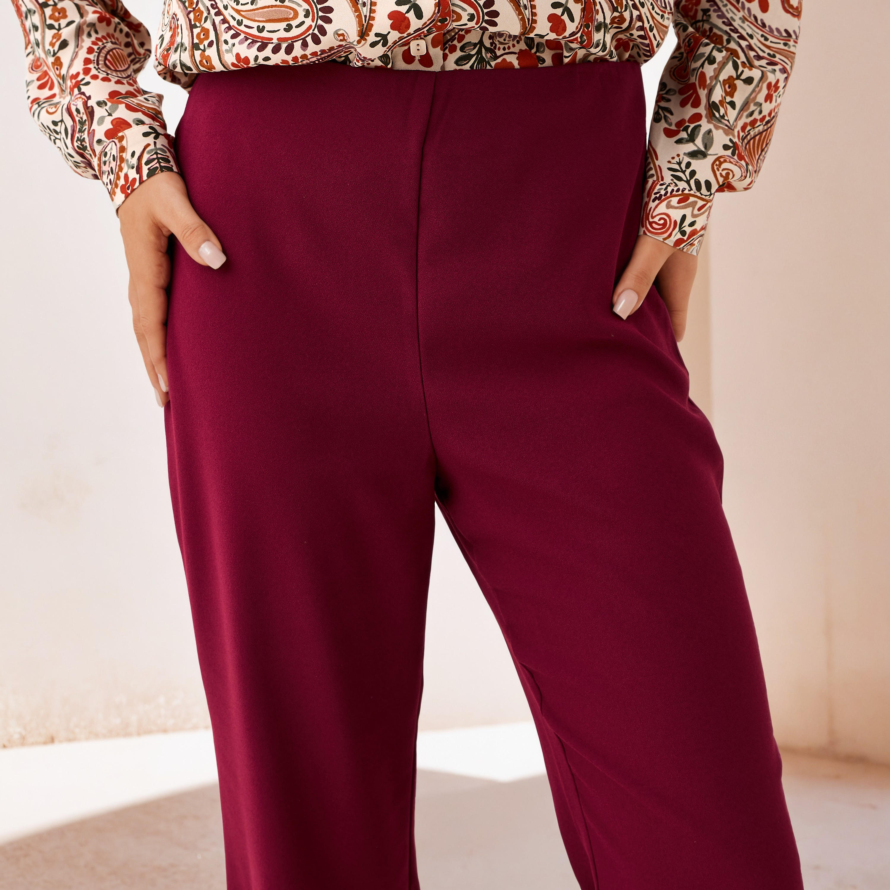 بنطلون واسع بسحاب إغلاق-women-clothing-bottoms-trousers-image-2