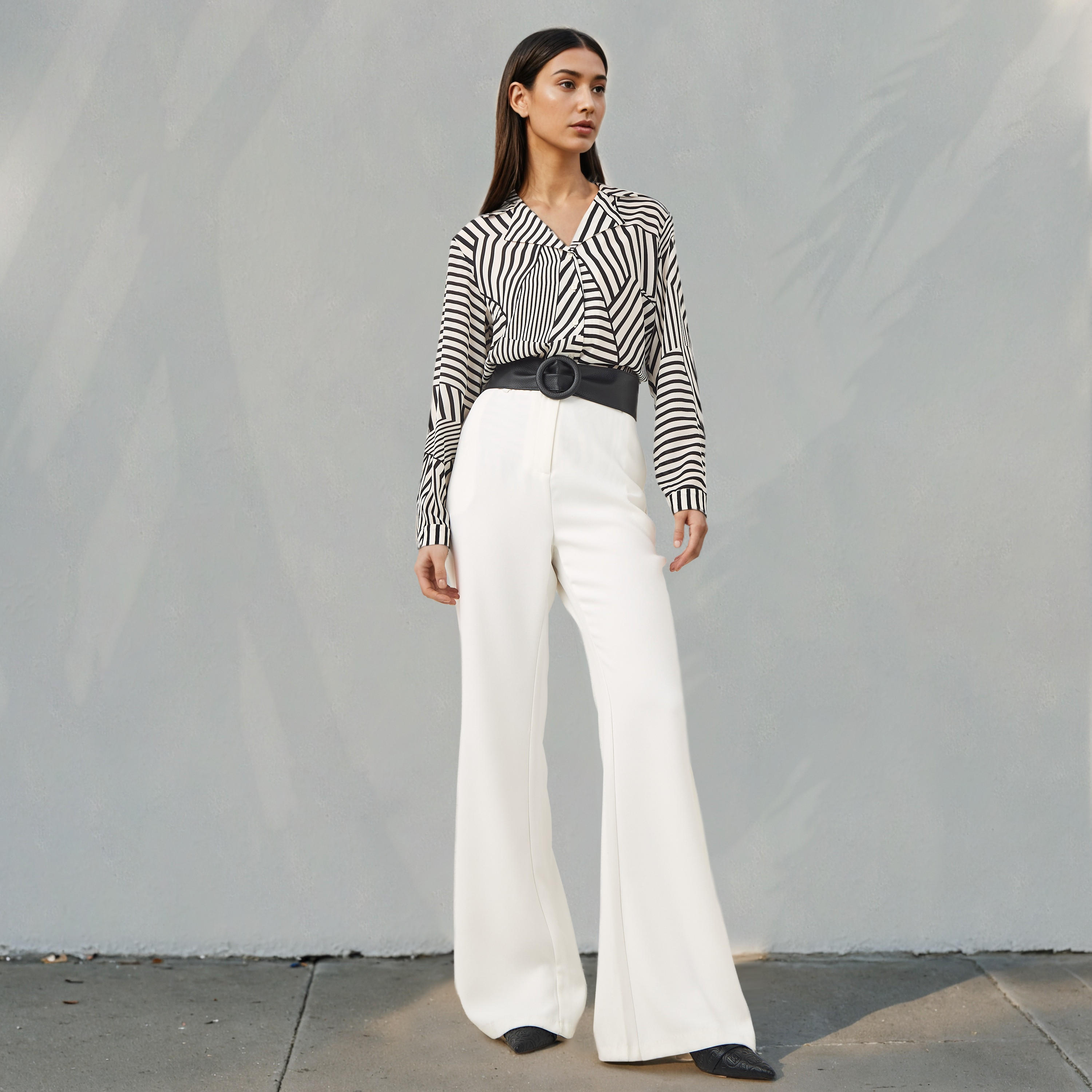 Printed Notch Collar Shirt-women-clothing-shirtsandblouses-shirts-image-2