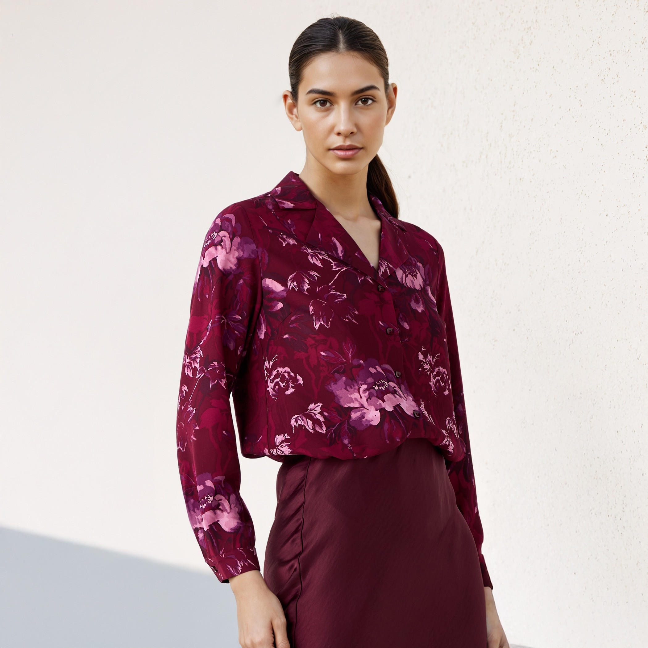 قميص بياقة مطوية وطبعات-women-clothing-shirtsandblouses-shirts-image-6