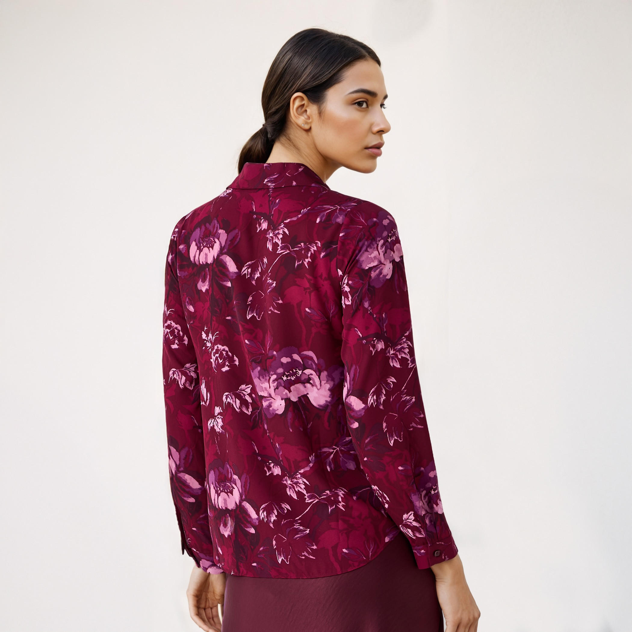 قميص بياقة مطوية وطبعات-women-clothing-shirtsandblouses-shirts-image-4
