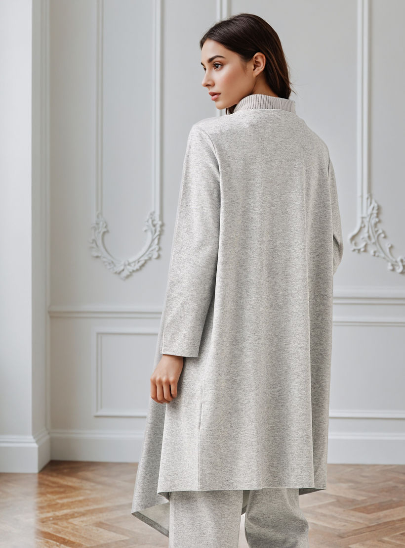 Relaxed Fit Longline Asymmetric Cardigan-women-winterwear-cardigansandjumpers-cardigans-image-3