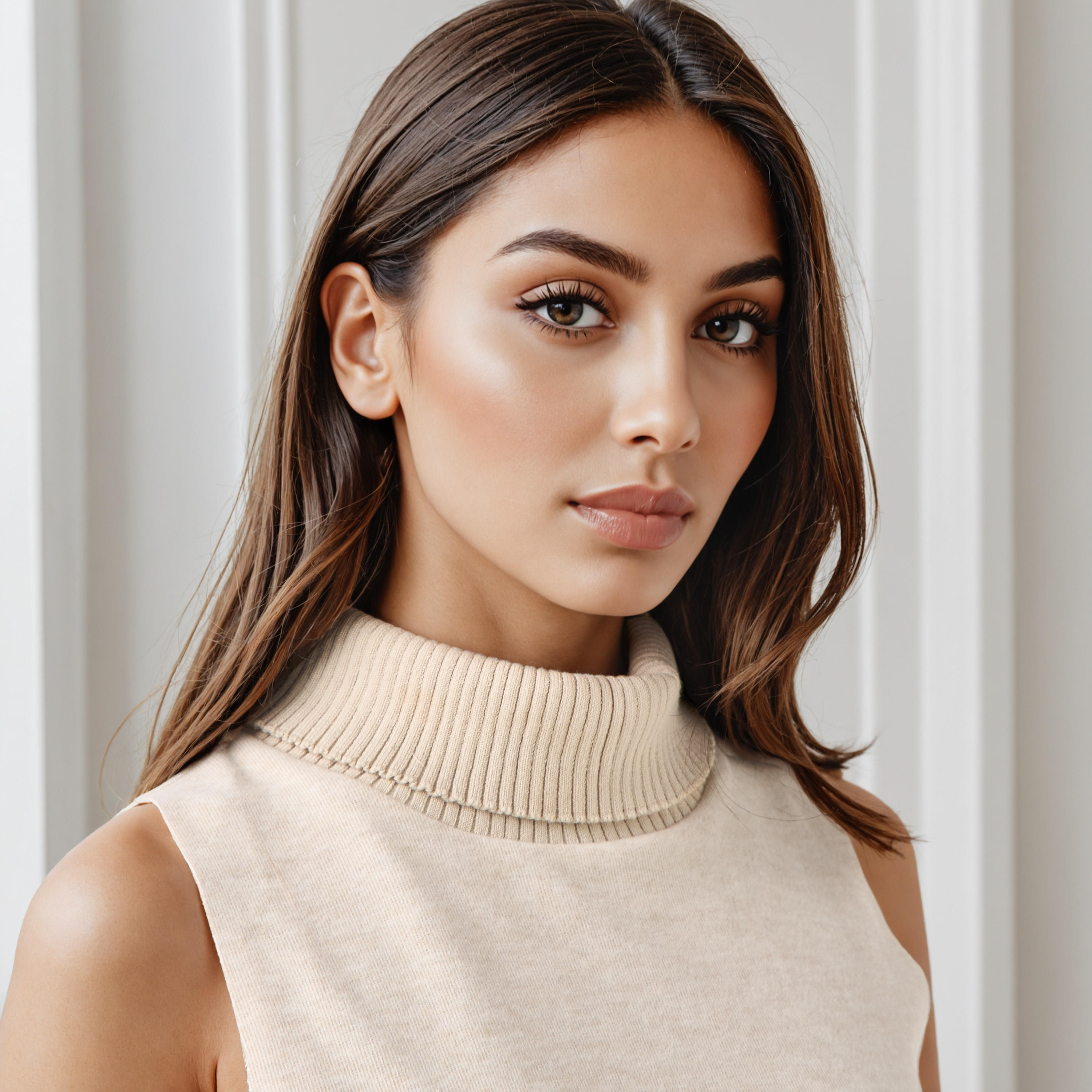 Relaxed Fit Sleeveless Top with Turtleneck-women-clothing-shirtsandblouses-blouses-image-4