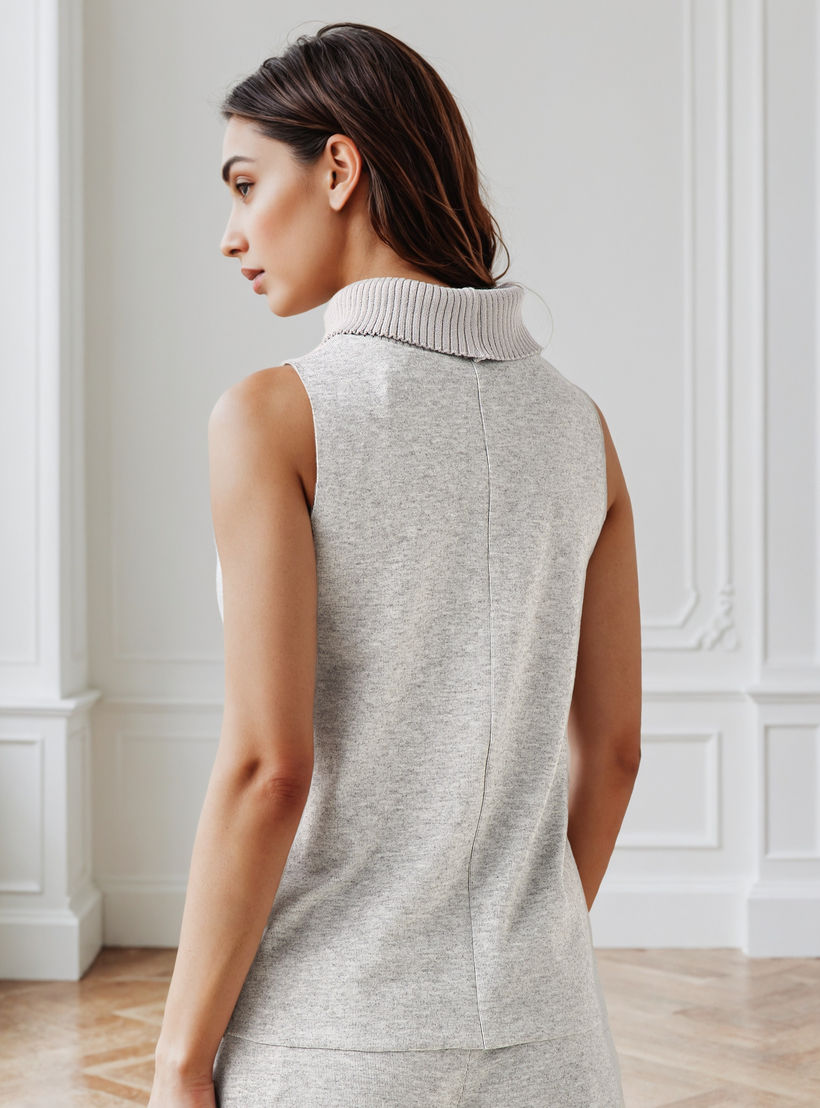 Relaxed Fit Sleeveless Top with Turtleneck-women-clothing-shirtsandblouses-blouses-image-3