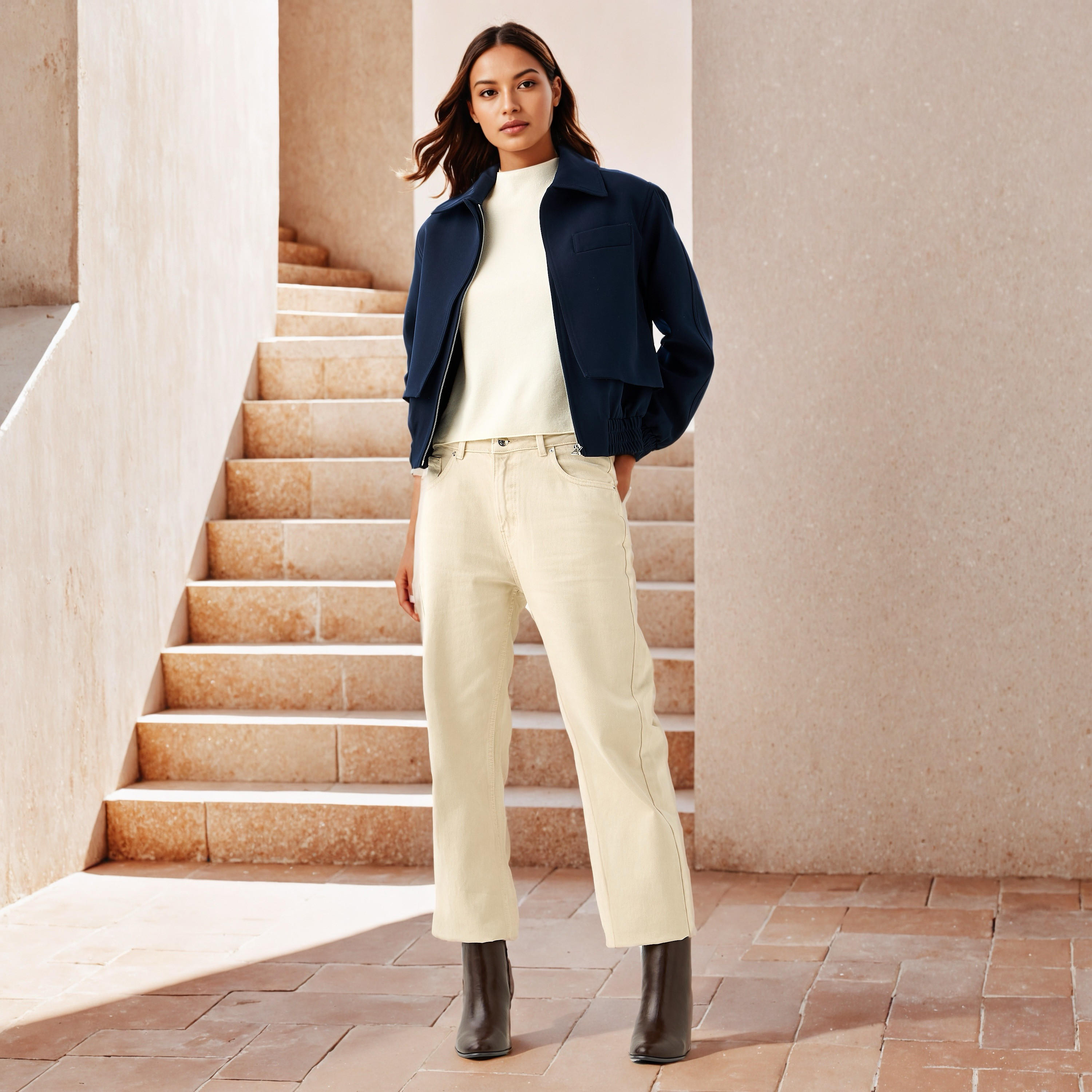 Bomber Jacket with Pocket-women-winterwear-coatsandjackets-jackets-image-2