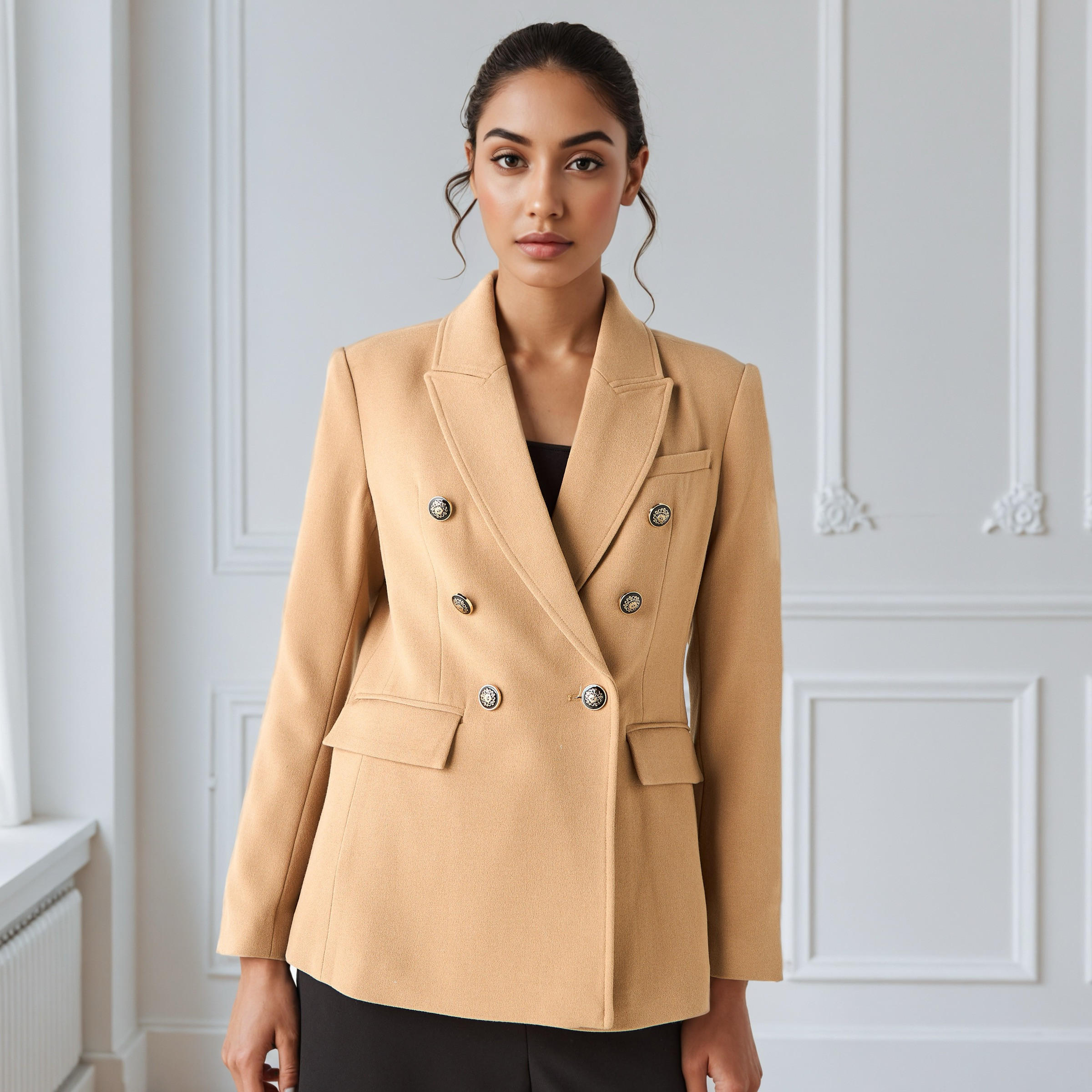 Regular Blazer with Peak Lapel-women-clothing-coatsandjackets-blazers-image-1