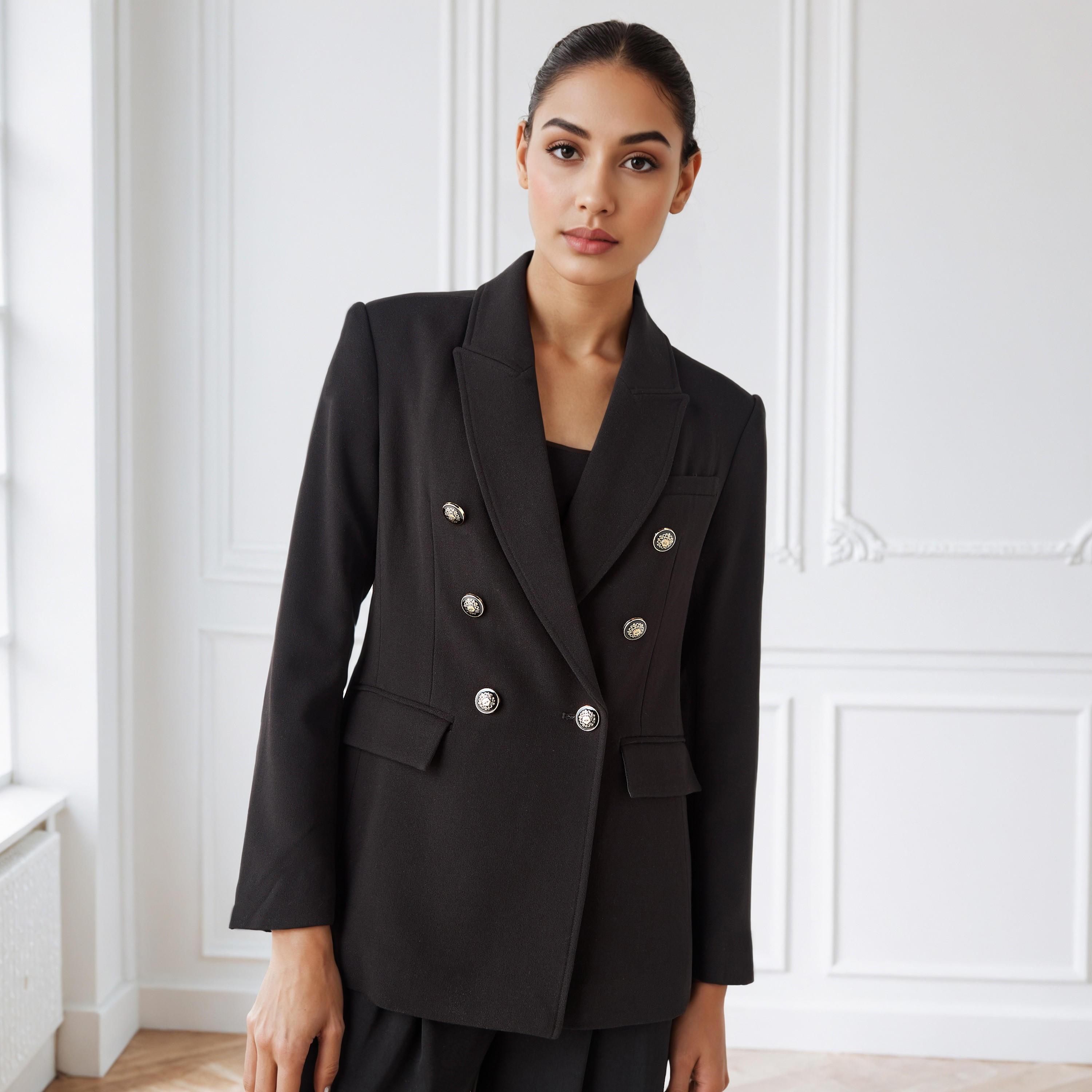 Regular Blazer with Peak Lapel-women-clothing-coatsandjackets-blazers-image-1