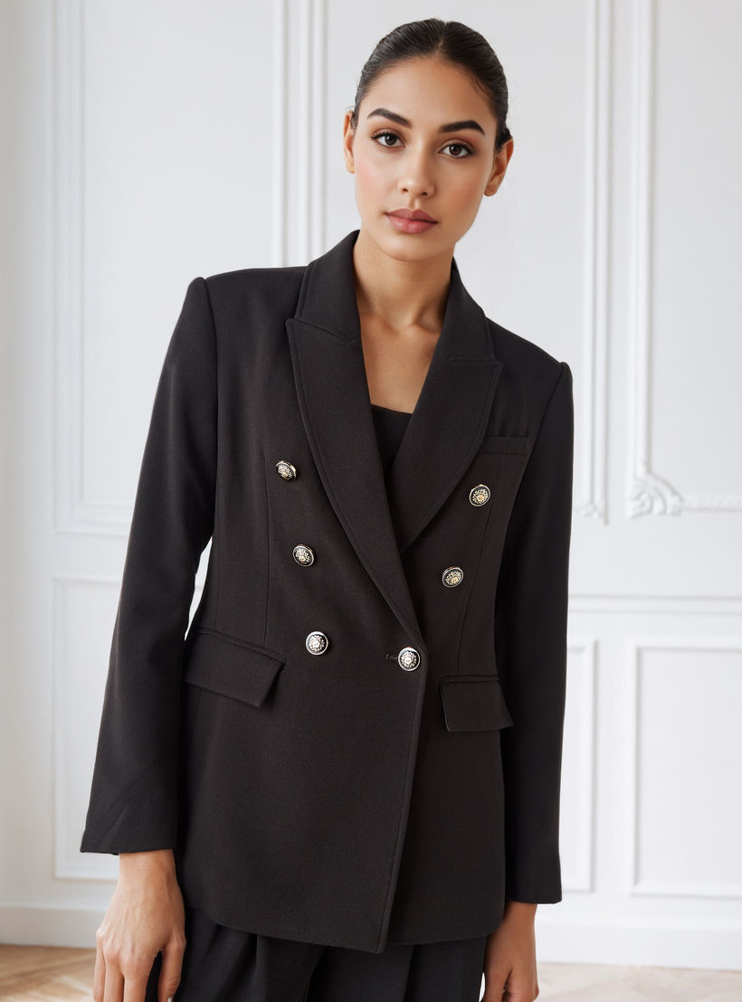 Regular Blazer with Peak Lapel-women-clothing-coatsandjackets-blazers-image-1