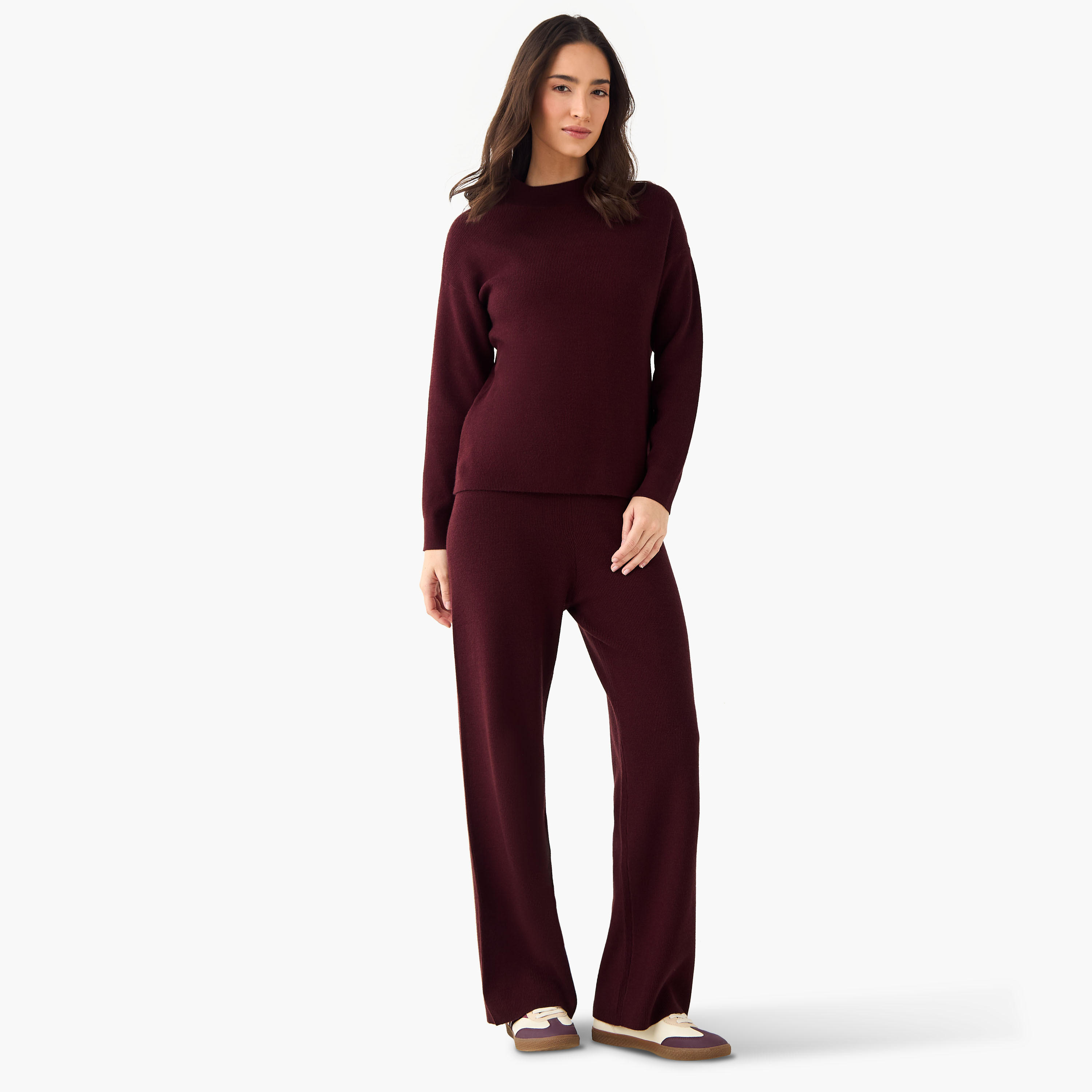 Relaxed Fit High Neck Sweater-women-clothing-cardigansandjumpers-jumpers-image-2