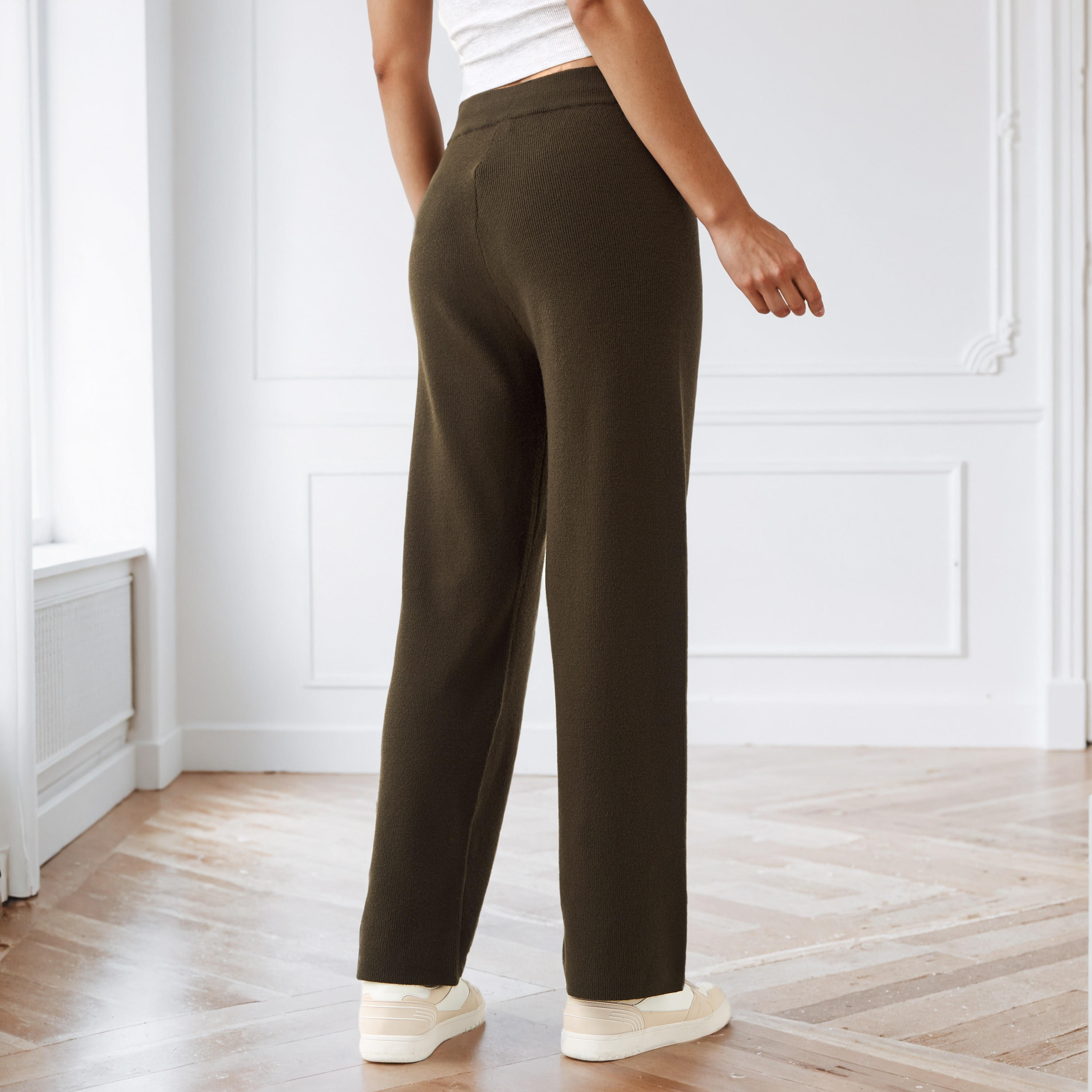 Textured Relaxed Fit Flexi Waist Track Pants-women-clothing-bottoms-joggers-image-3