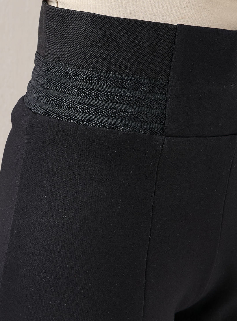 Relaxed Fit Flexi Waist Trousers-women-clothing-bottoms-trousers-image-4