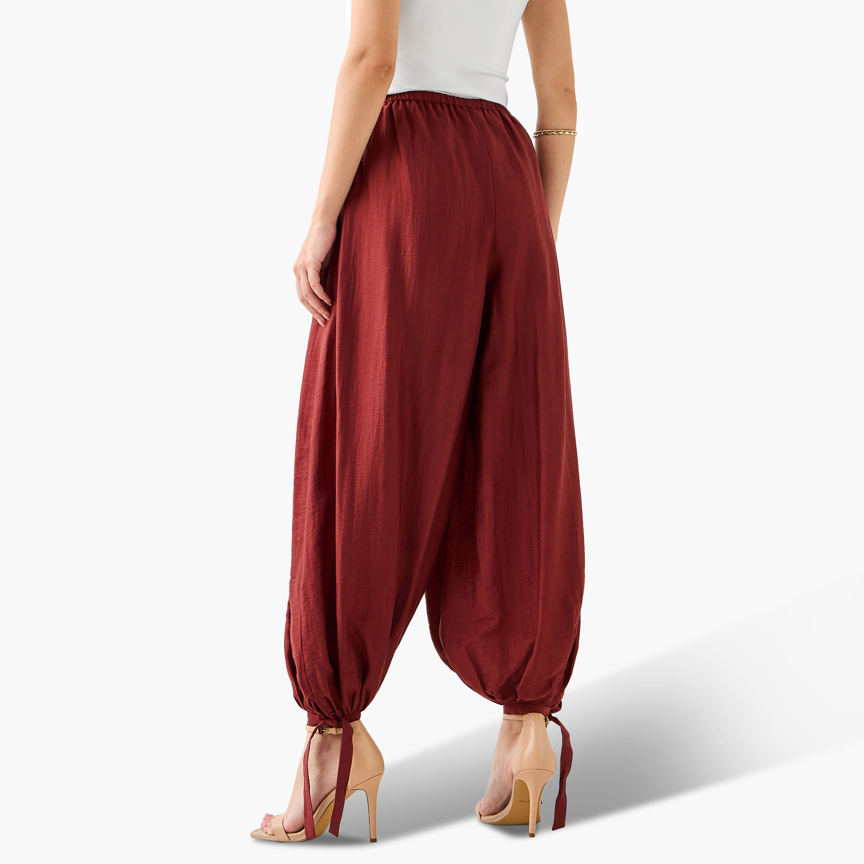 Textured Balloon Pants-women-clothing-bottoms-trousers-image-5