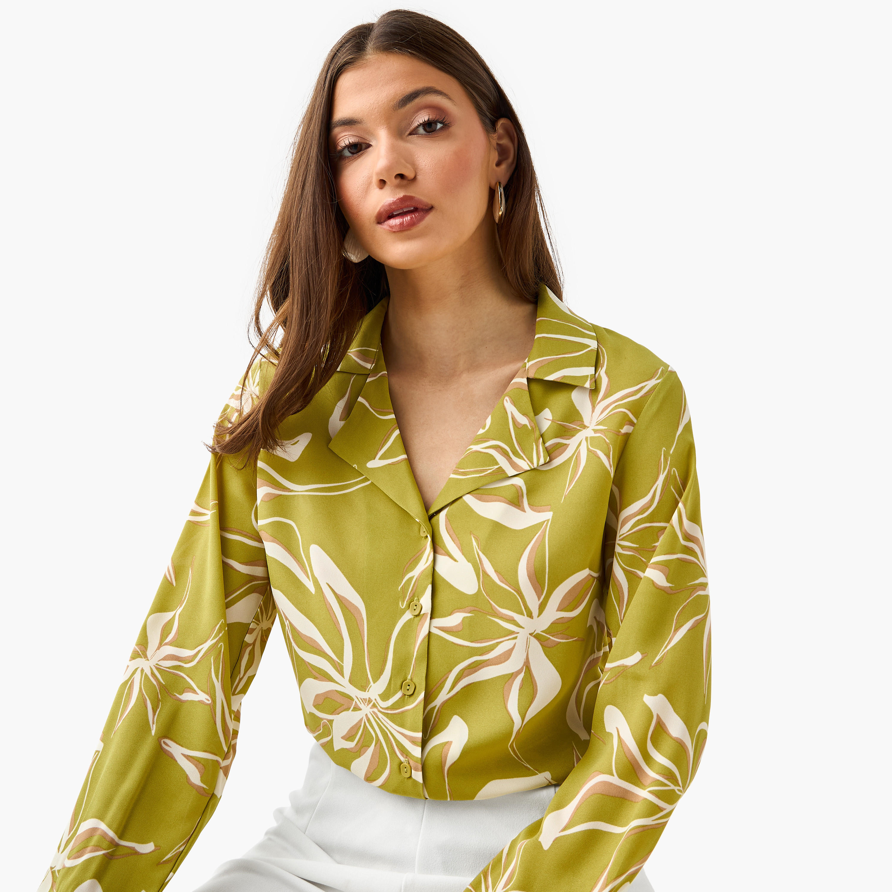 Shirt with Notch Collar-women-clothing-shirtsandblouses-shirts-image-6